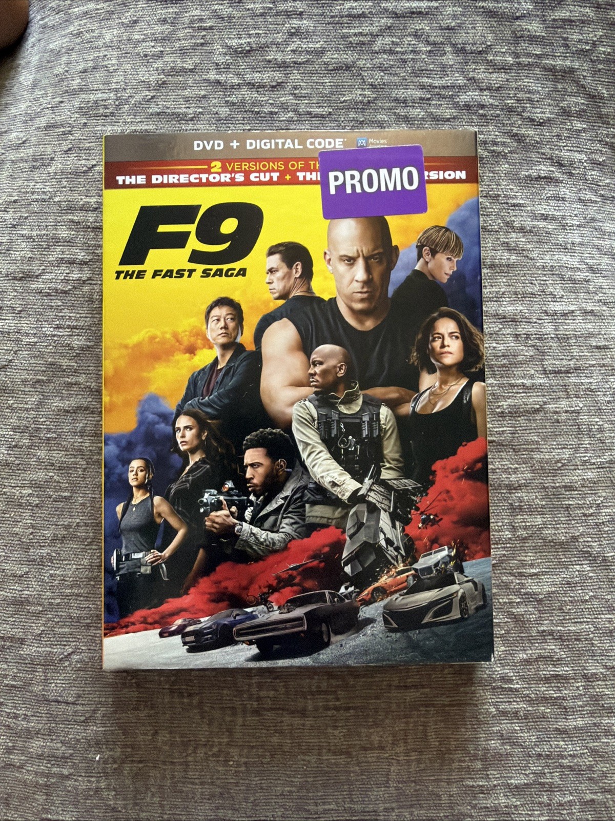 F9: the Fast Saga (DVD, 2021) + Digital Code SEALED With Slipcover F9: the Fast Saga (DVD, 2021) + Digital Code SEALED With Slipcover