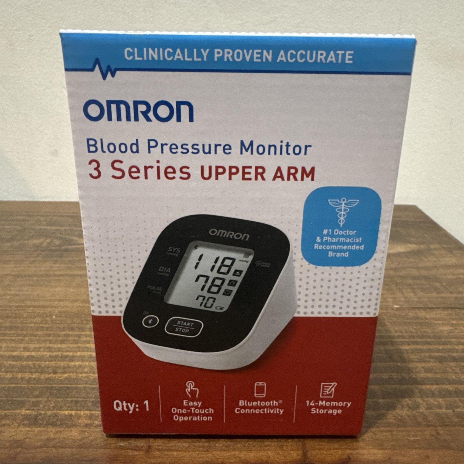 Omron 3 Series Upper Arm Blood Pressure Monitor BP7150-New Sealed Omron 3 Series Upper Arm Blood Pressure Monitor BP7150-New Sealed