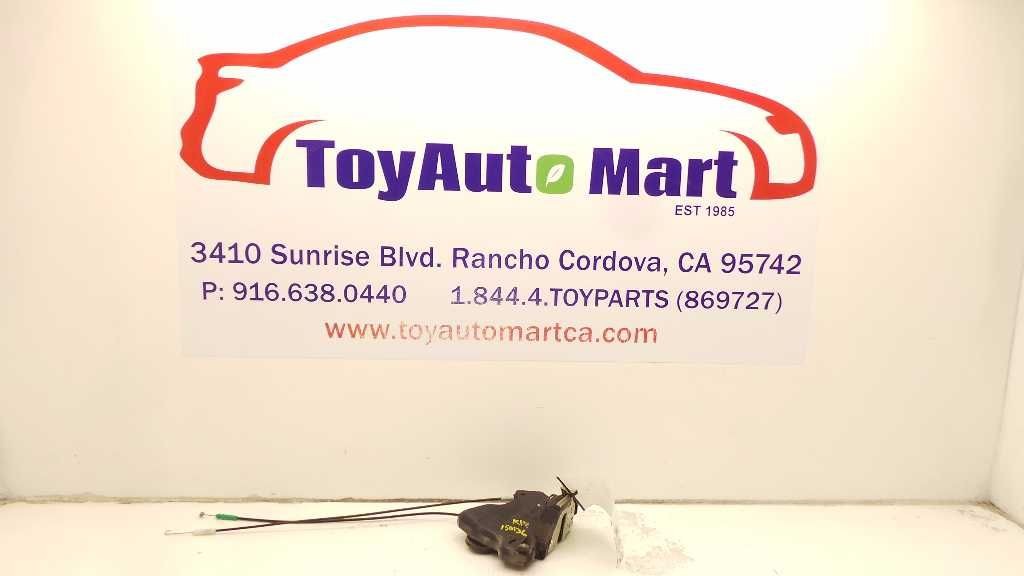 02-09 TOYOTA MATRIX PASSENGER SIDE FRONT DOOR LOCK ACTUATOR ASSEMBLY 
