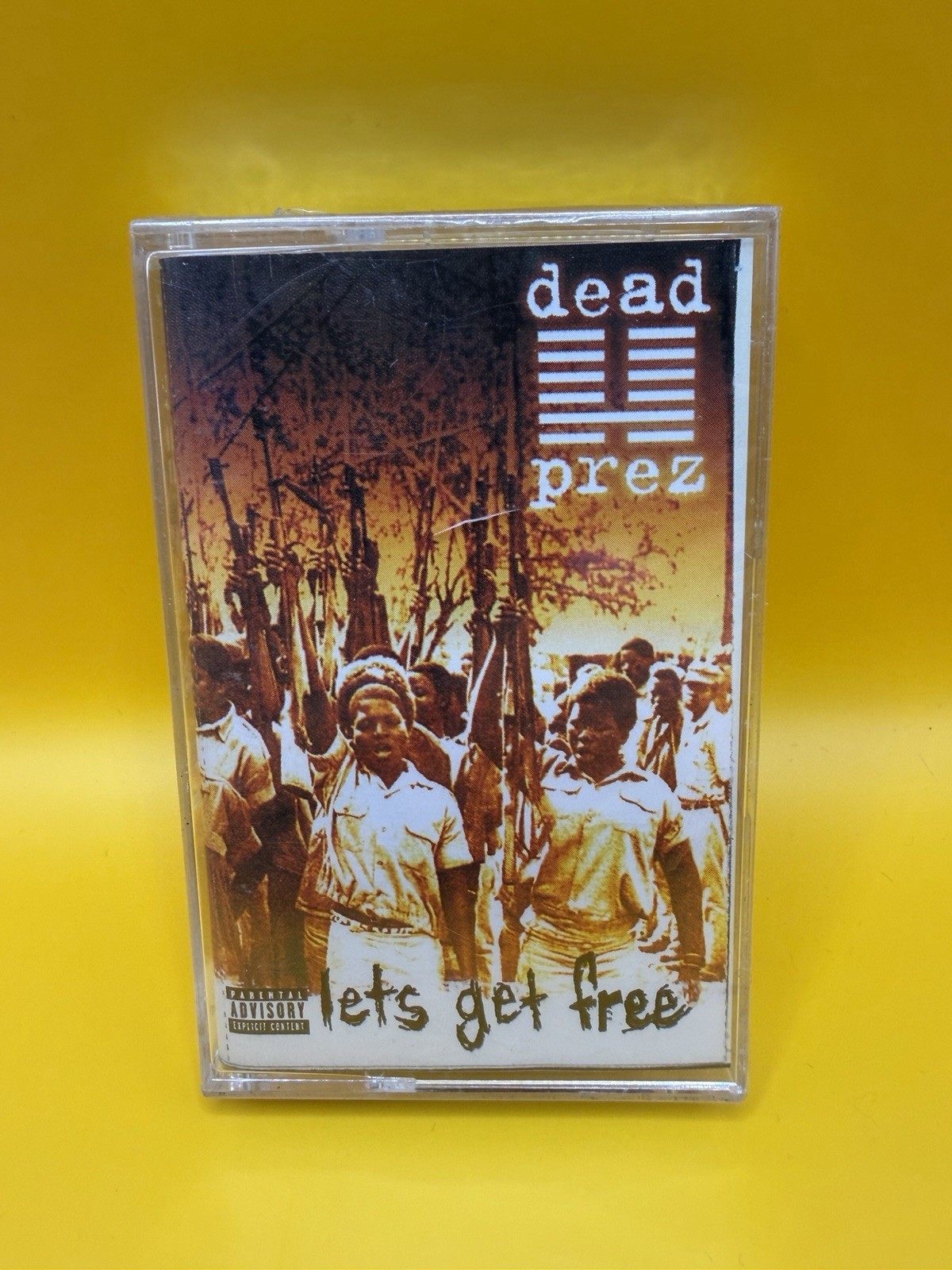 Dead Prez Let's Get Free Cassette Album Rap & Hip-Hop Jewel Case New Sealed Rare