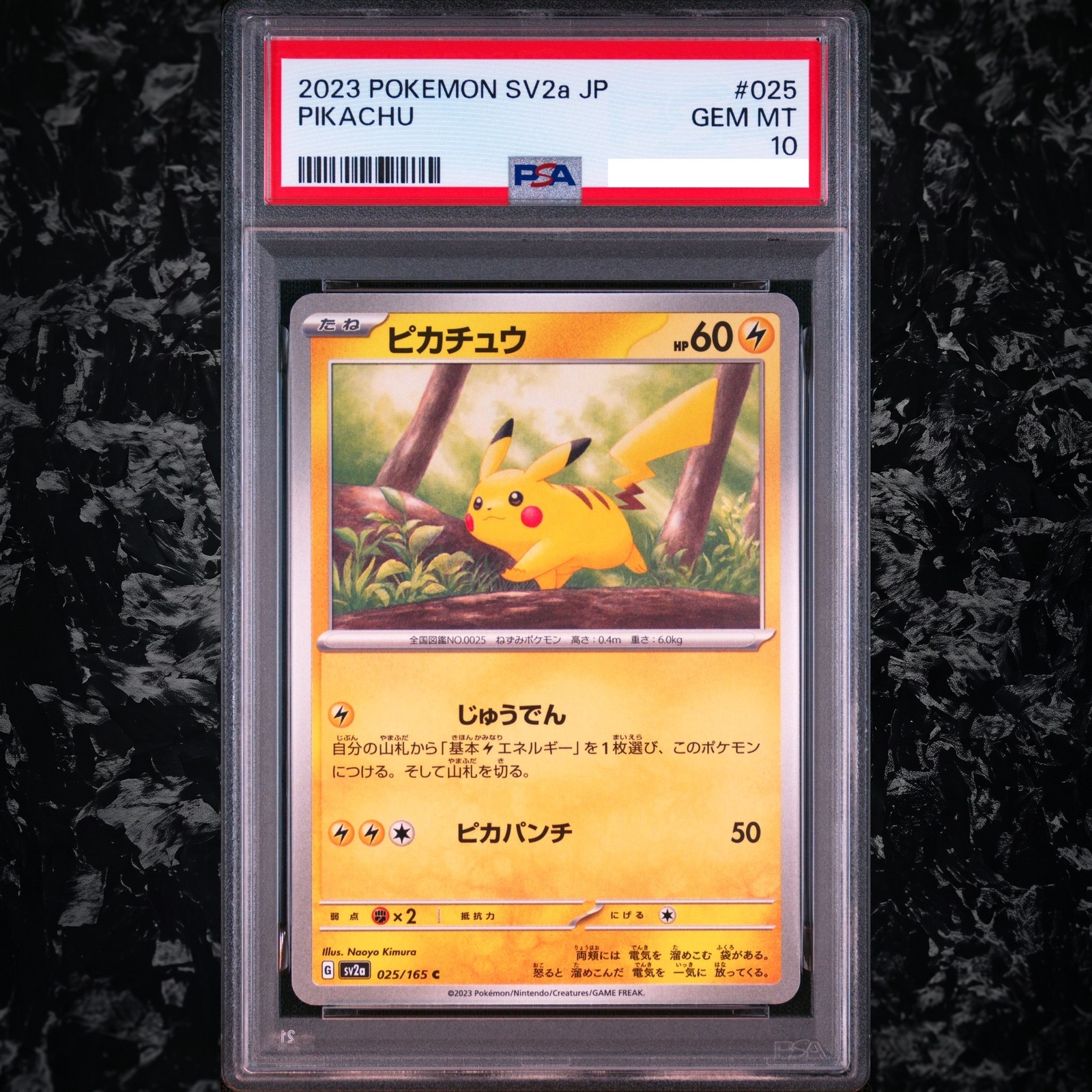 2023 POKEMON JAPANESE SV2A-POKEMON CARD 151 #025 PIKACHU PSA 10 2023 POKEMON JAPANESE SV2A-POKEMON CARD 151 #025 PIKACHU PSA 10