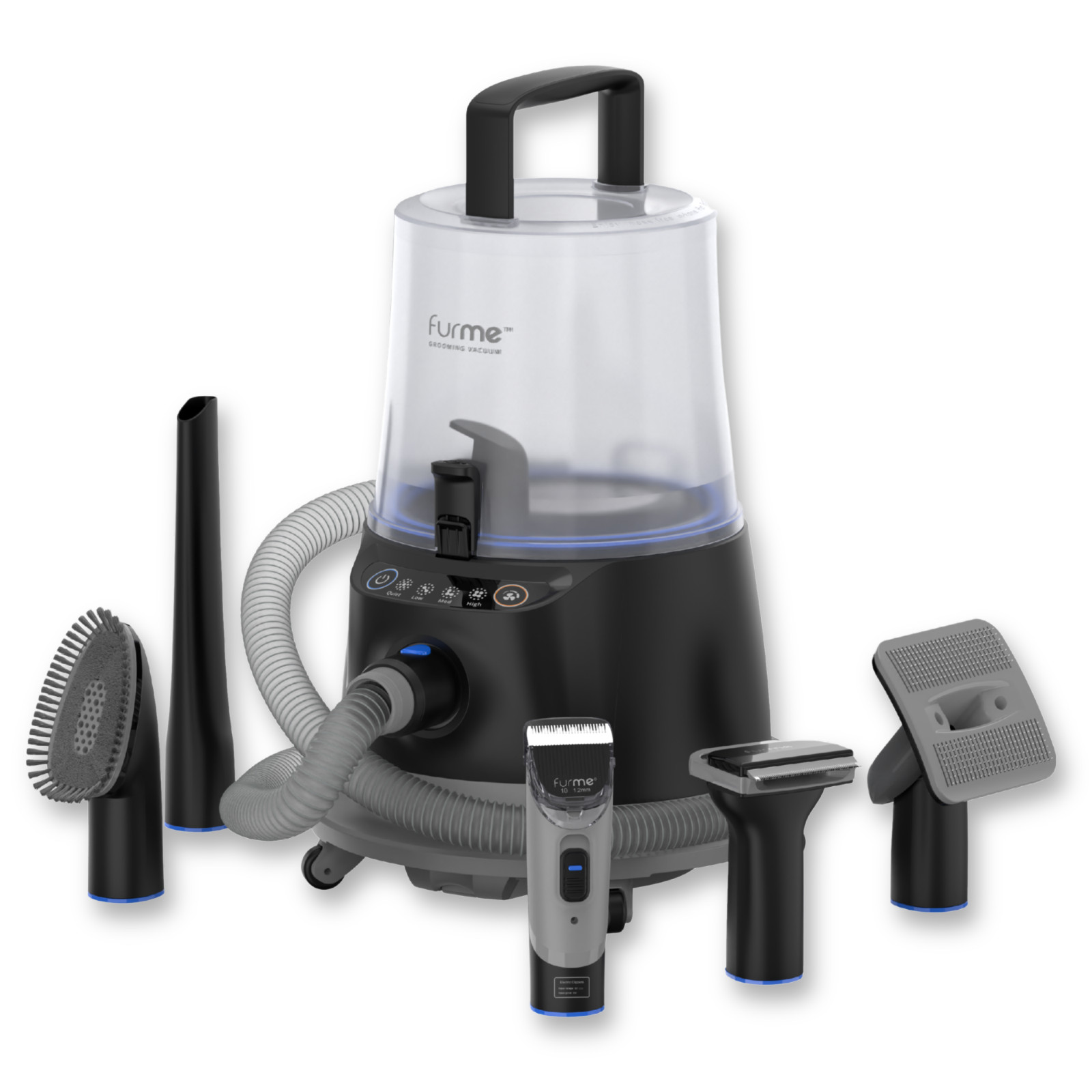 furMe ULTRA Pet Grooming Vacuum Kit