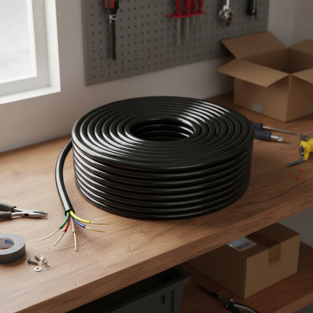 100FT 14 Gauge 7-Way Trailer Wire | CCA, Color-Coded