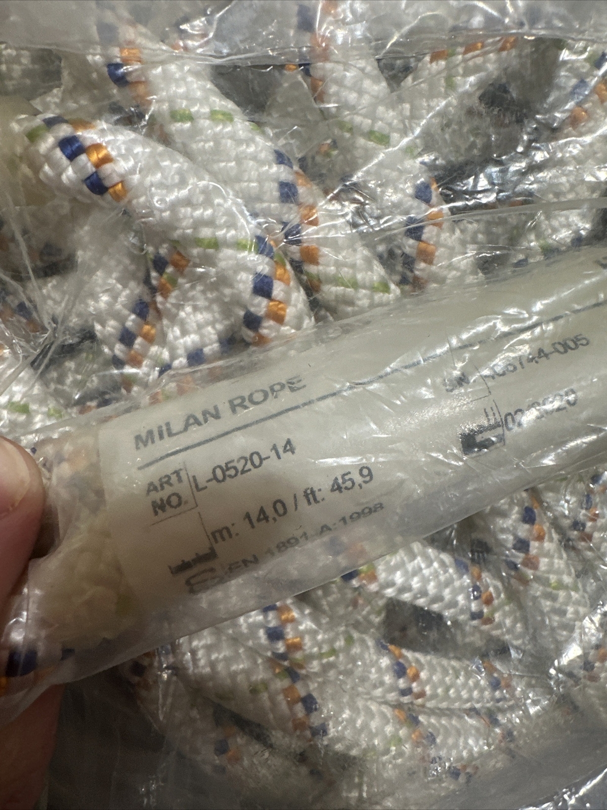 NEW Skylotec Milan Rope for Millan Super Static 9mm Rope w/ (2) Kobra TW
