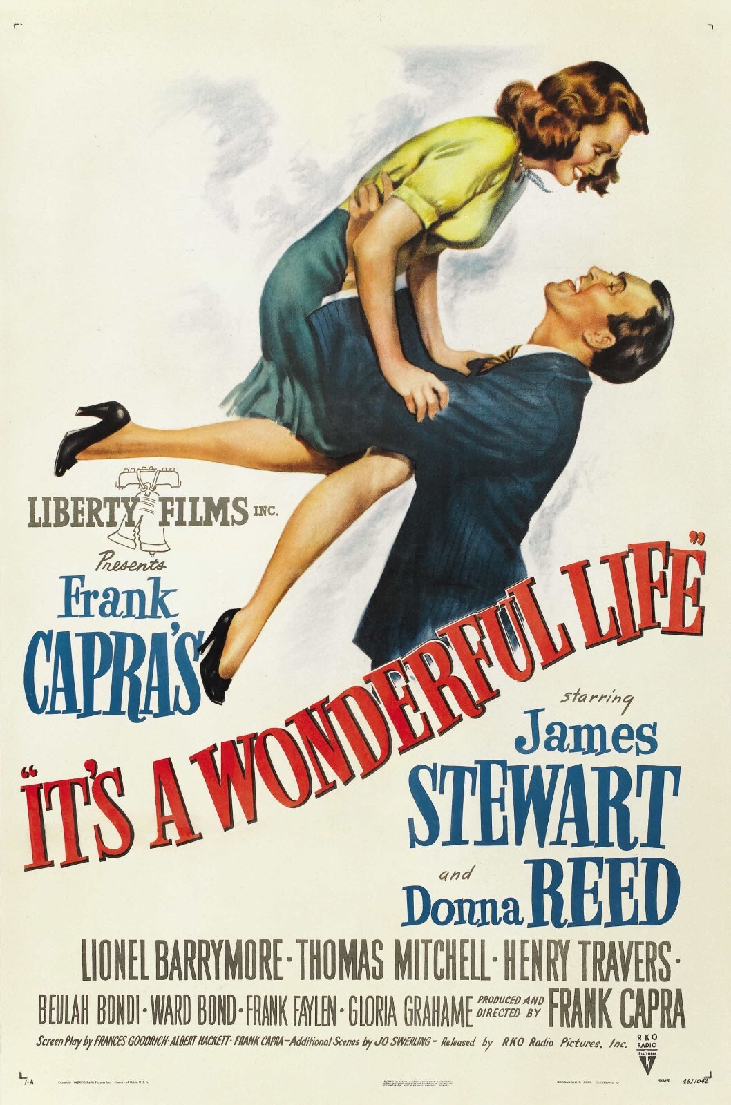 1946 Its A Wonderful Life Movie Poster 11X17 James Stewart George Bailey πβππΏ 1946 Its A Wonderful Life Movie Poster 11X17 James Stewart George Bailey πβππΏ
