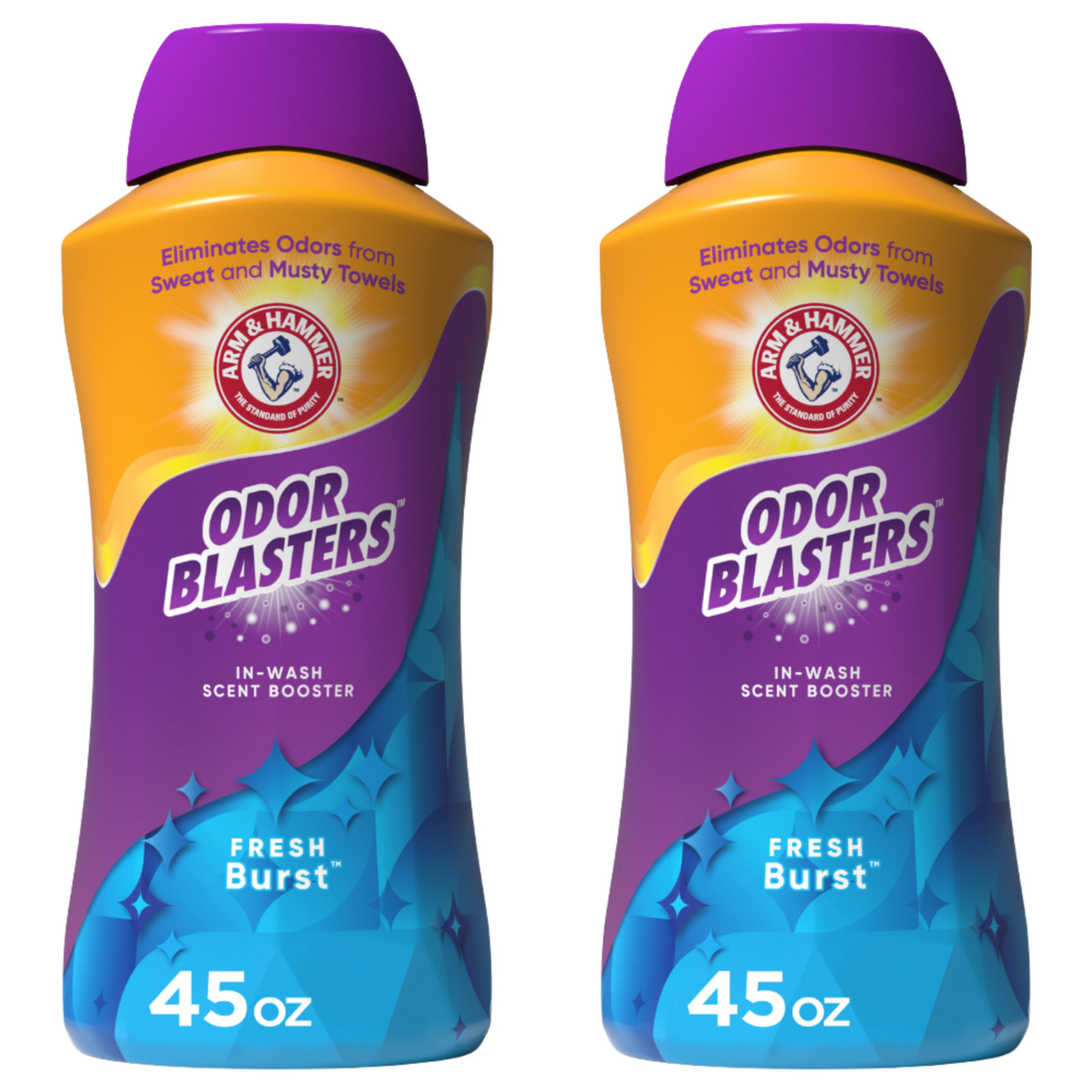 ARM & HAMMER Odor Blasters Laundry Scent Booster Fresh Burst 2 Pack ARM & HAMMER Odor Blasters Laundry Scent Booster Fresh Burst 2 Pack