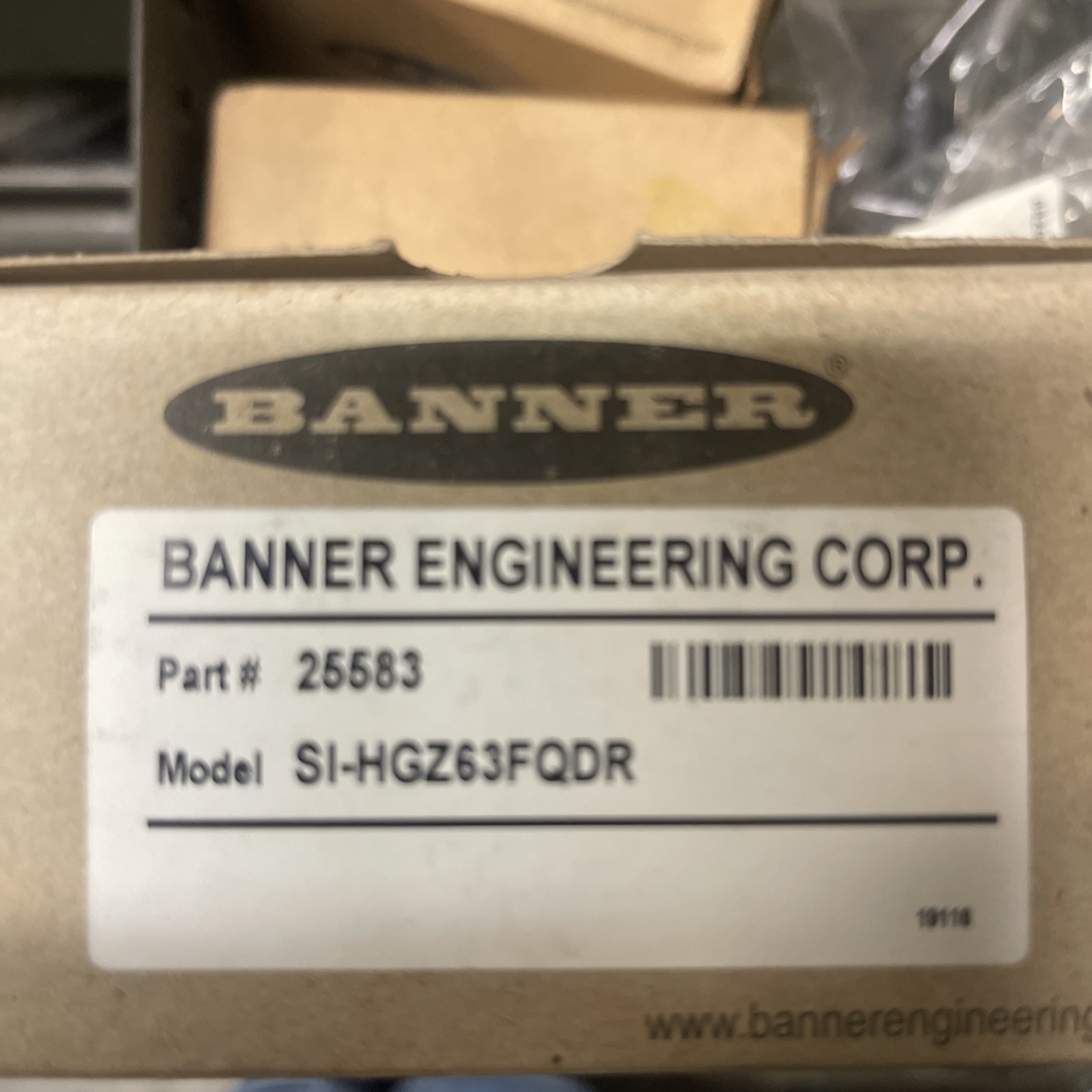 1PC BANNER ENGINEERING SI-HGZ63FQDR Limit Switch, Hinge Safety Interlock, Inlin 1PC BANNER ENGINEERING SI-HGZ63FQDR Limit Switch, Hinge Safety Interlock, Inlin