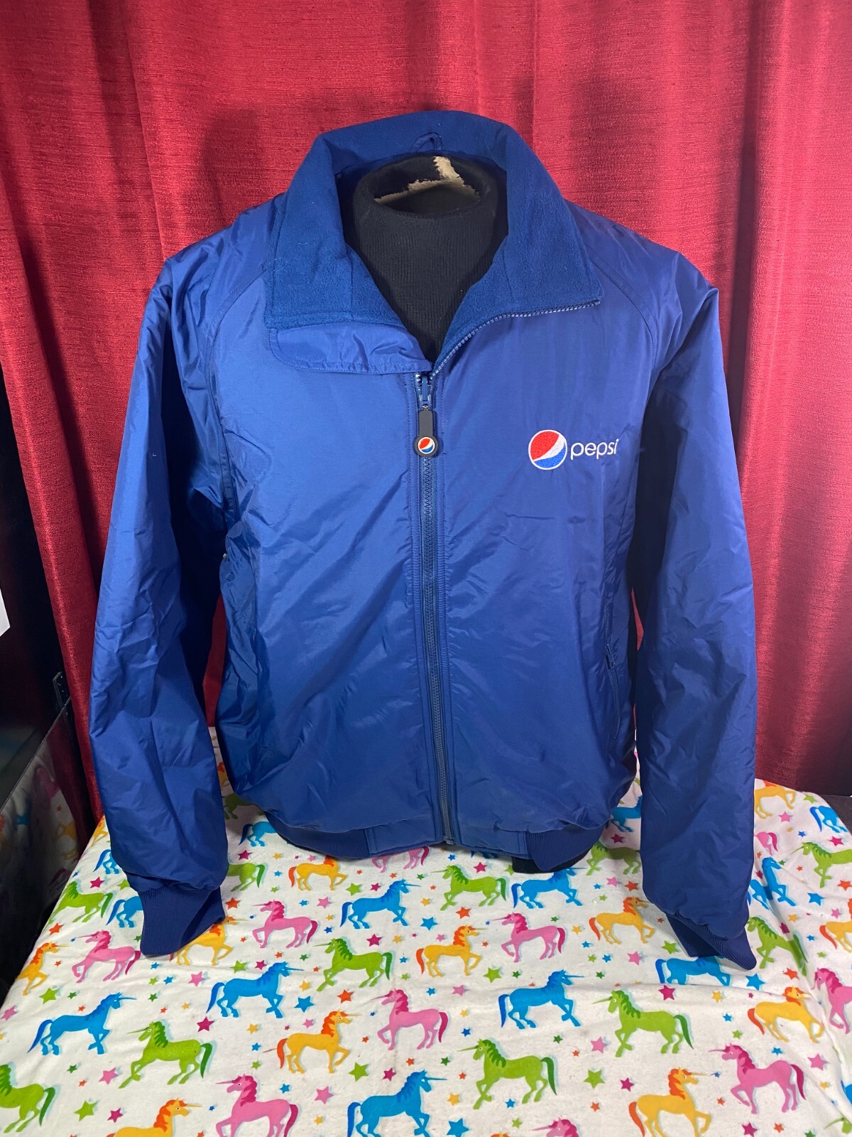 Pepsi Fleece Lined Coat by Aramark 7567 - NEW - Sz. XL Pepsi Fleece Lined Coat by Aramark 7567 - NEW - Sz. XL