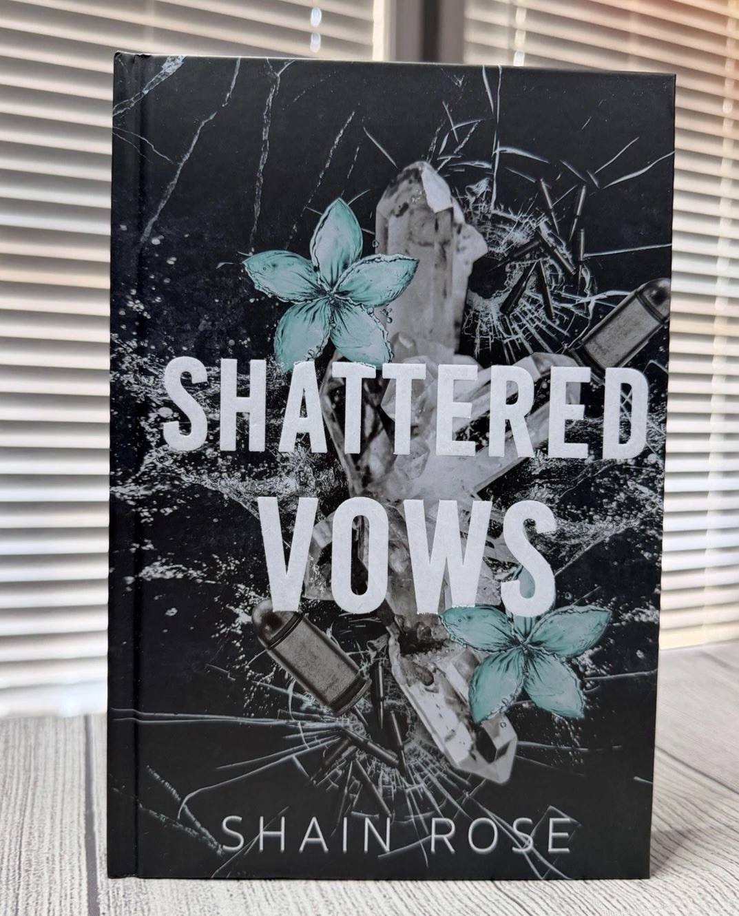 Dark & Quirky SHATTERED VOWS Shain Rose sprayed edges Signed Tarnished Empire