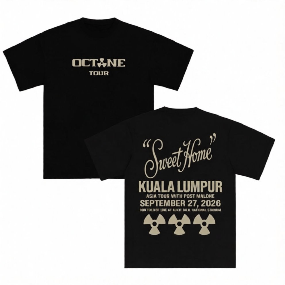 Don Toliver Asia Tour Bangkok Thailand on September 22, 2026 Merch T-Shirt Don Toliver Asia Tour Bangkok Thailand on September 22, 2026 Merch T-Shirt