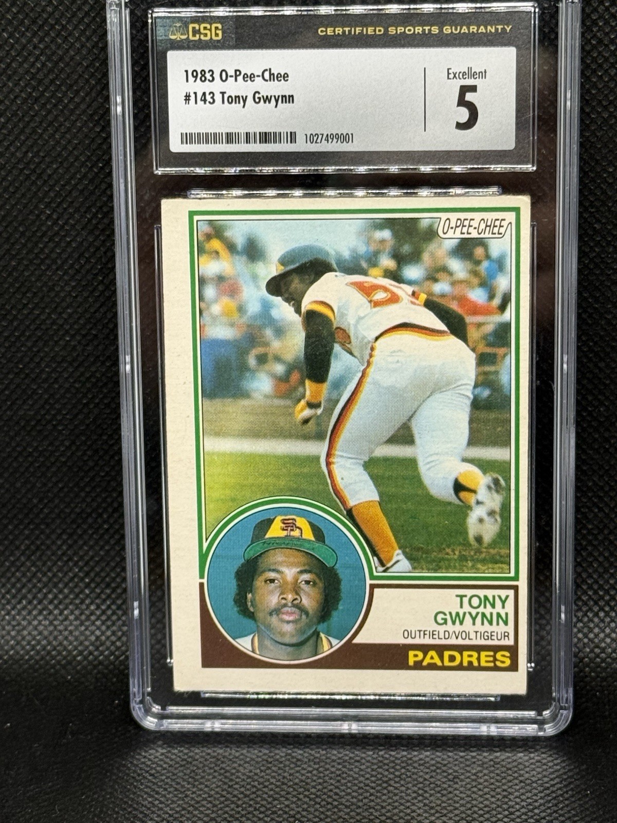 1983 O-Pee-Chee - Tony Gwynn #143 (RC)