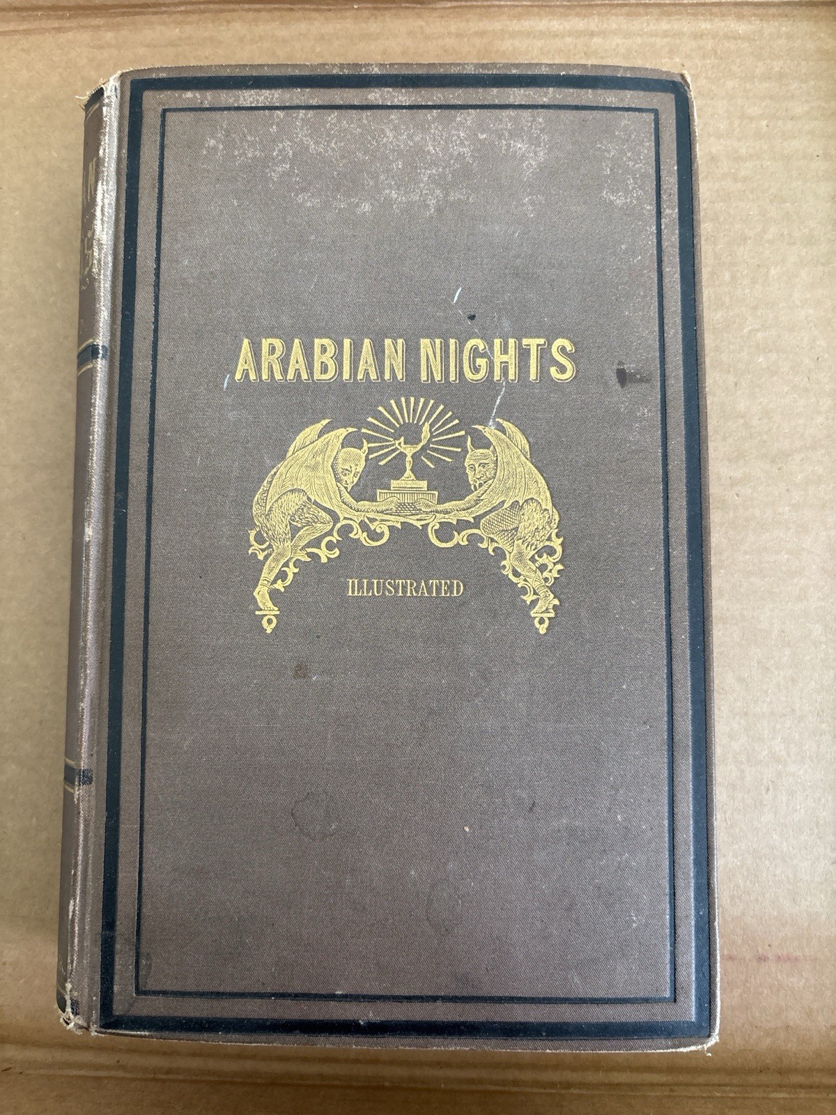 Antique Arabian Nights Illustrated James Miller c1860s Forster Victorian HC