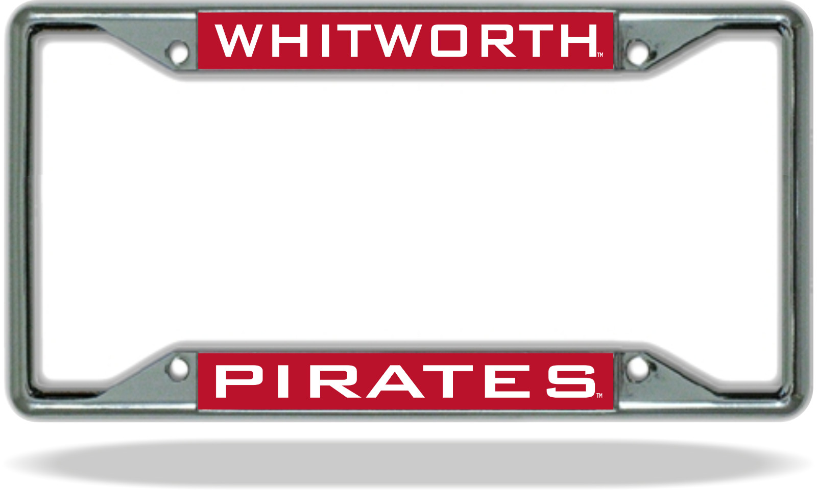 Whitworth Pirates License Plate Frame