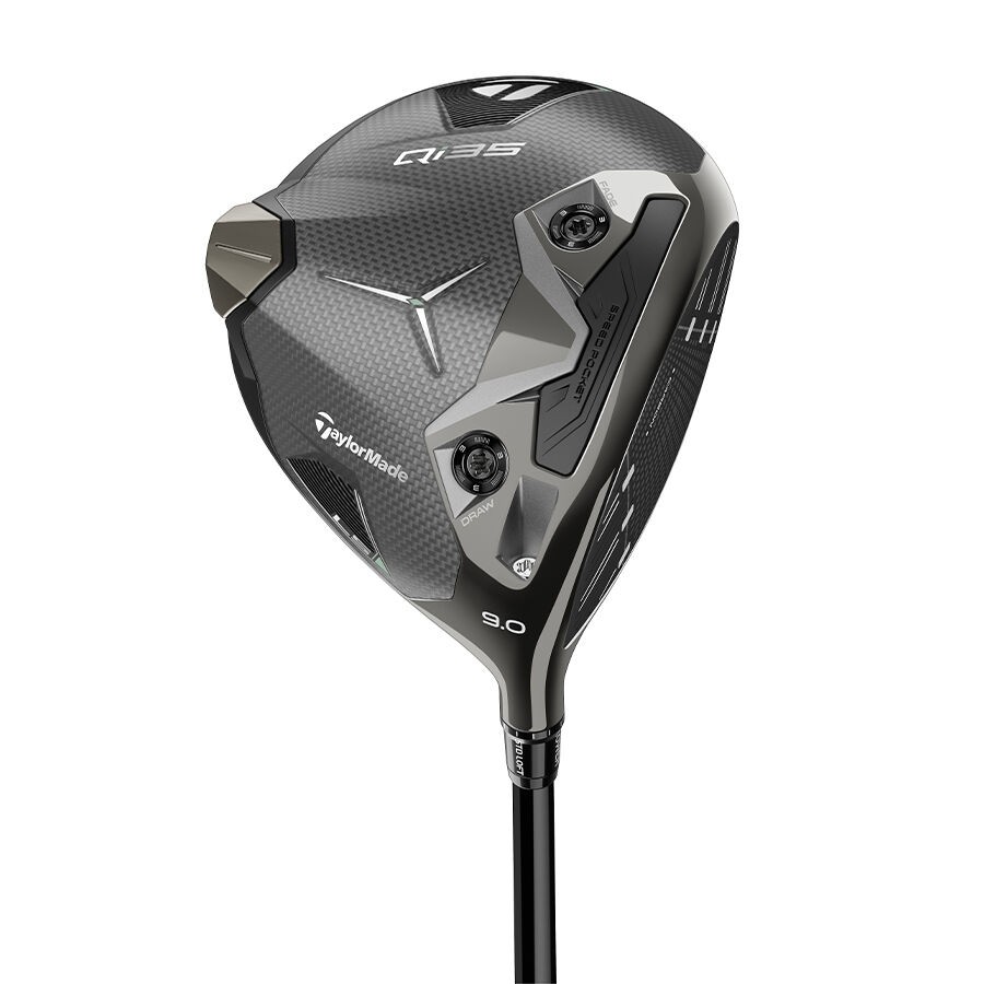 Left Handed TaylorMade Qi35 LS 9* Driver X Stf Mitsubishi Kai\'li Red 60 Mint