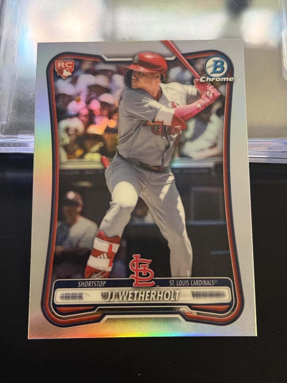 2026 Bowman JJ Wetherholt RED Rookie Holo Refractor #52 2026 Bowman JJ Wetherholt RED Rookie Holo Refractor #52