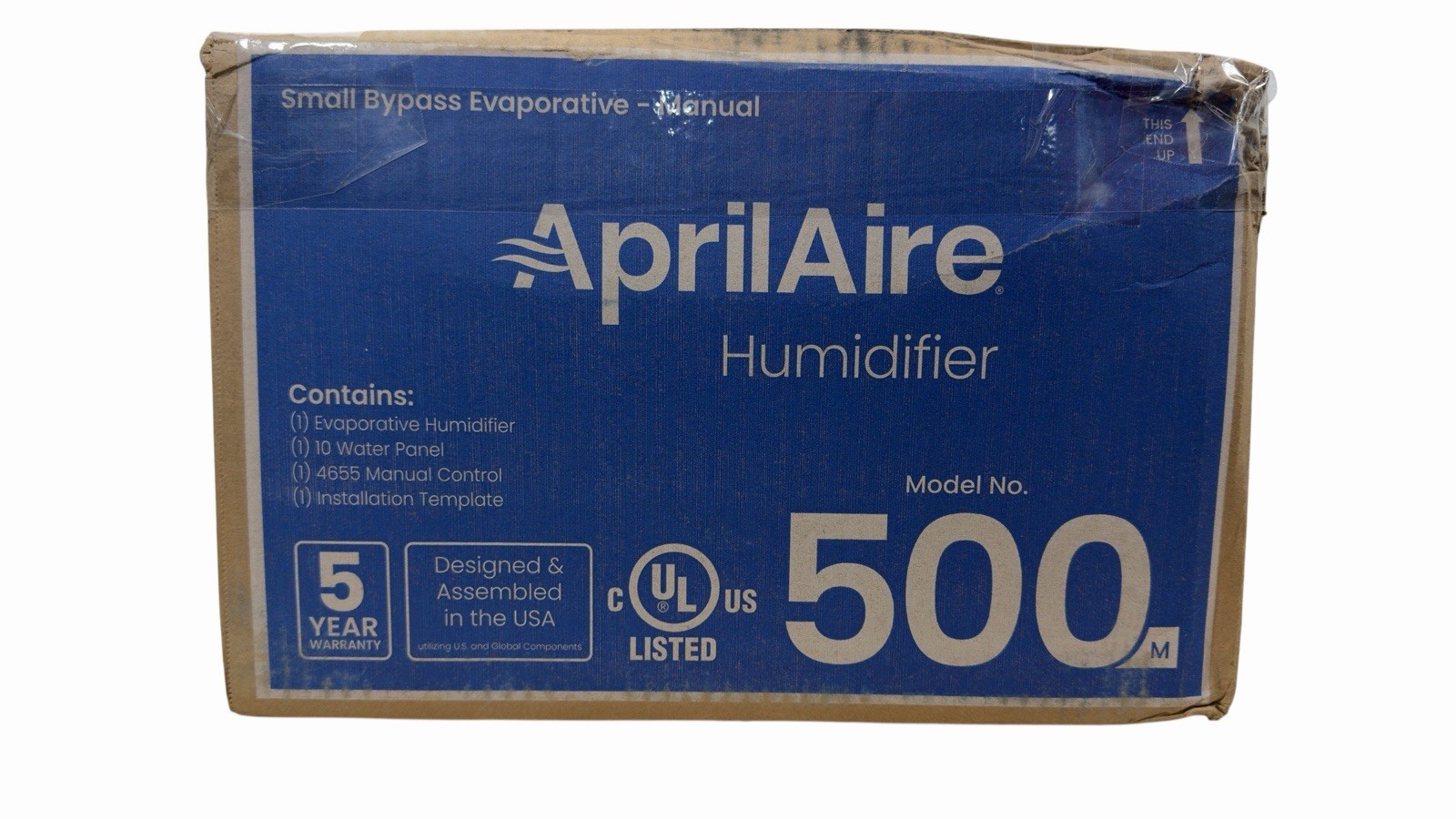 Aprilaire Small Bypass Humidifier Model 500