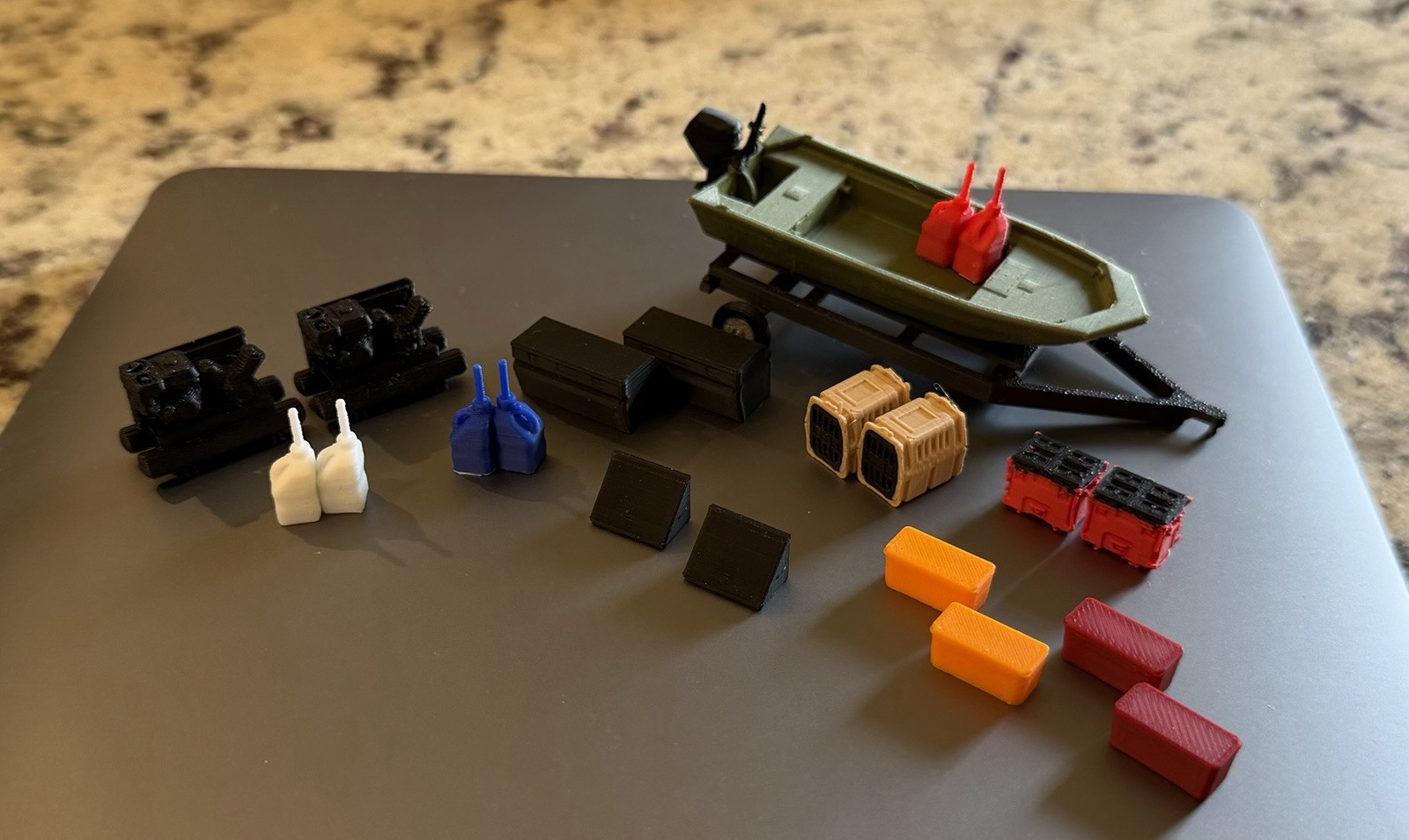 1/64 Outdoorsman Truck Accessories Pack - Custom Farm Toys/Scale Accessories