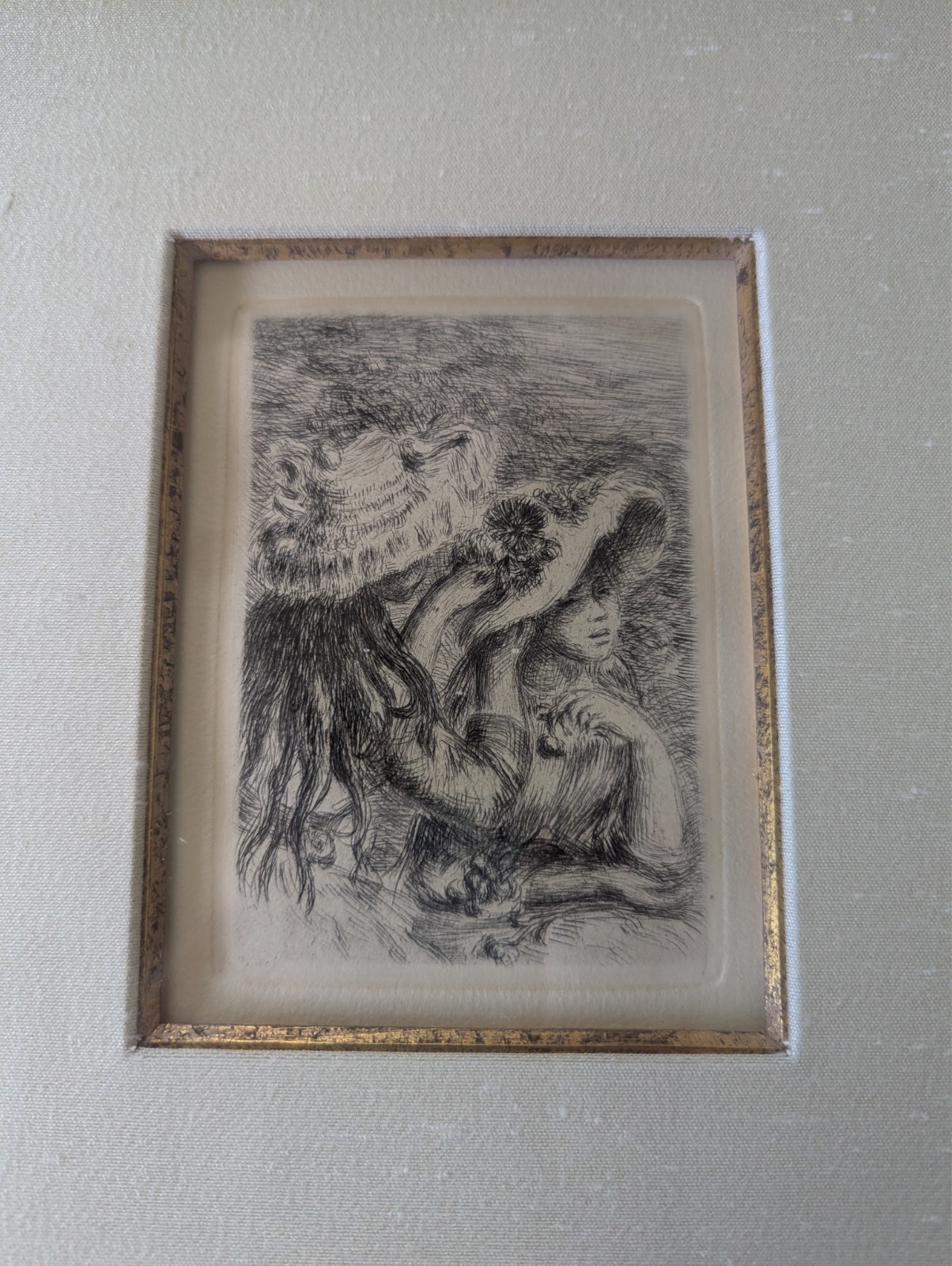 Pierre-Auguste Renoir – Le Chapeau Épinglé (3e Planche), Stella 8  Provenance: A