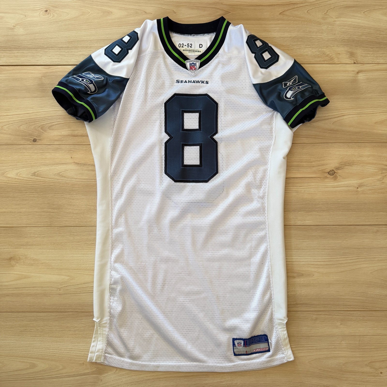 2002 Reebok Matt Hasselbeck Seattle Seahawks Game Issued Pro Model Signed Jersey 2002 Reebok Matt Hasselbeck Seattle Seahawks Game Issued Pro Model Signed Jersey