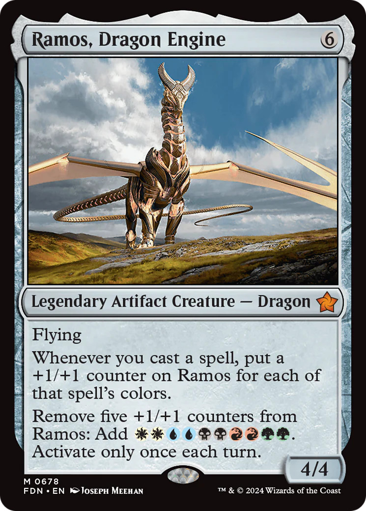 MTG Ramos, Dragon Engine [Foundations] Near Mint Magic