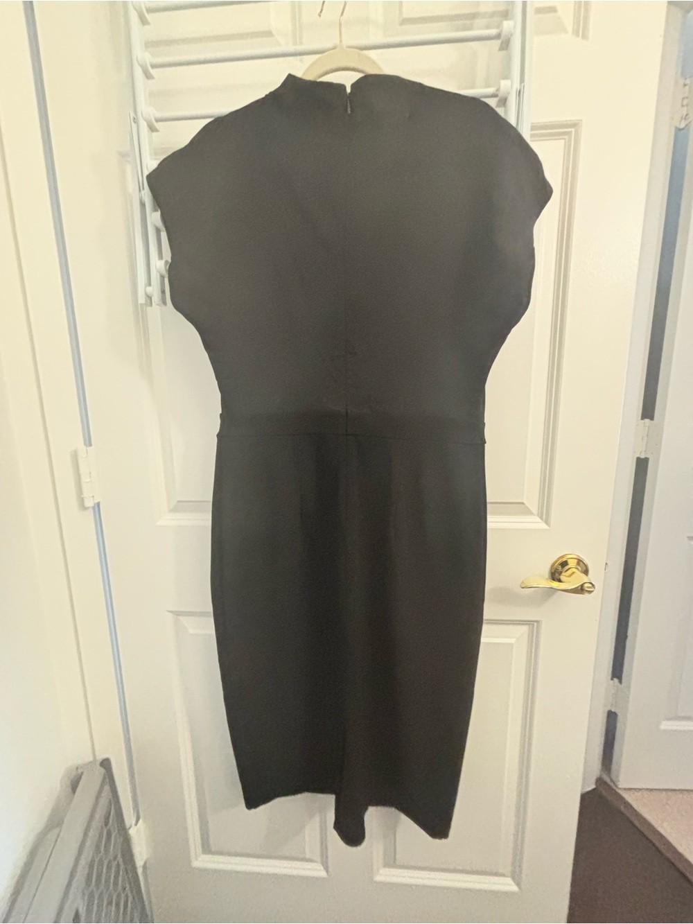 Express Black Midi Sheath Dress Express Black Midi Sheath Dress