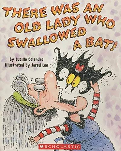 There Was an Old Lady Who Swallowed a Bat - Paperback - GOOD