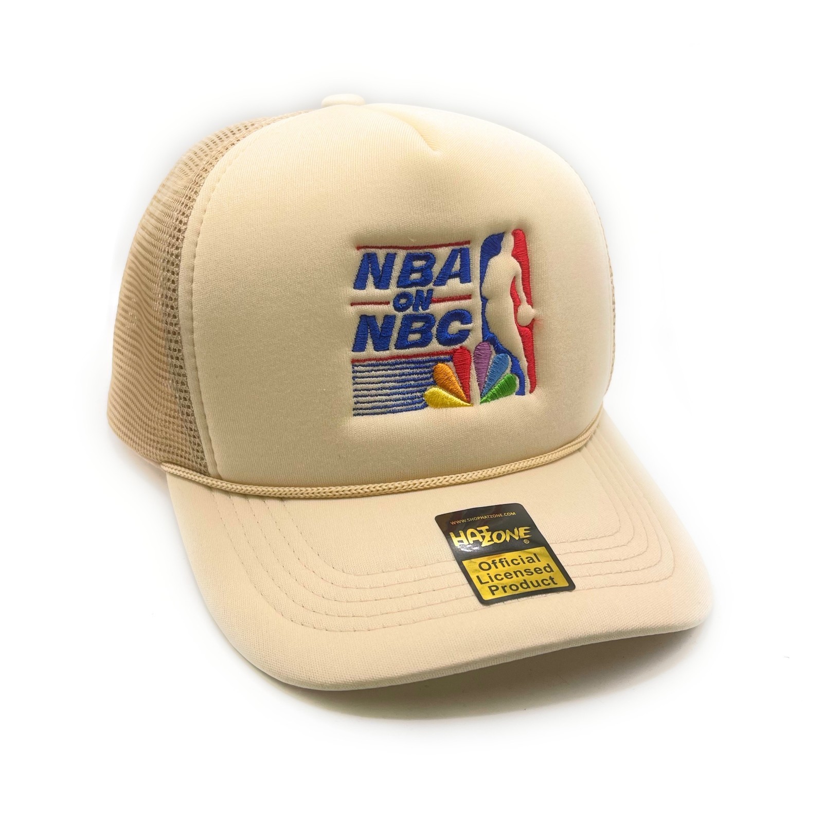 Retro 90s Basketball Mesh Trucker SnapBack (Khaki) Retro 90s Basketball Mesh Trucker SnapBack (Khaki)