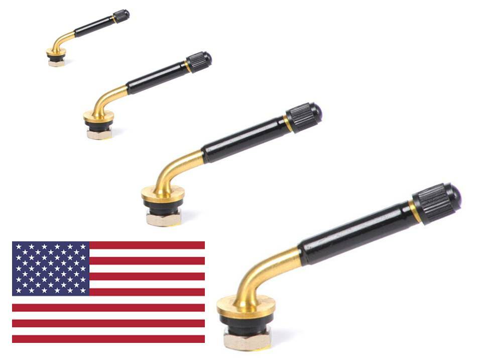 (4) NEW VALVE STEMS BRASS METAL TR417 CADILLAC ELDORADO 1966-1978 TORONADO
