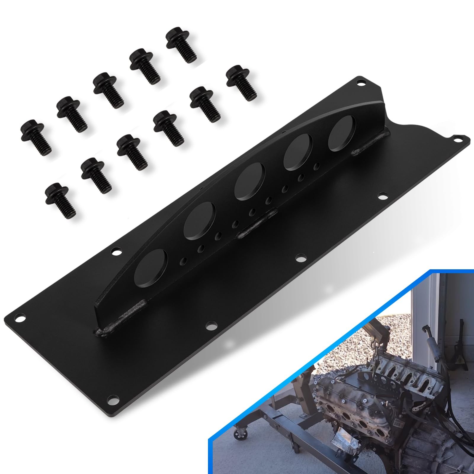 LS Engine Lift Plate for Chevy LS LSX LS1 LS2 LS3 LQ4 Gen III IV Steel