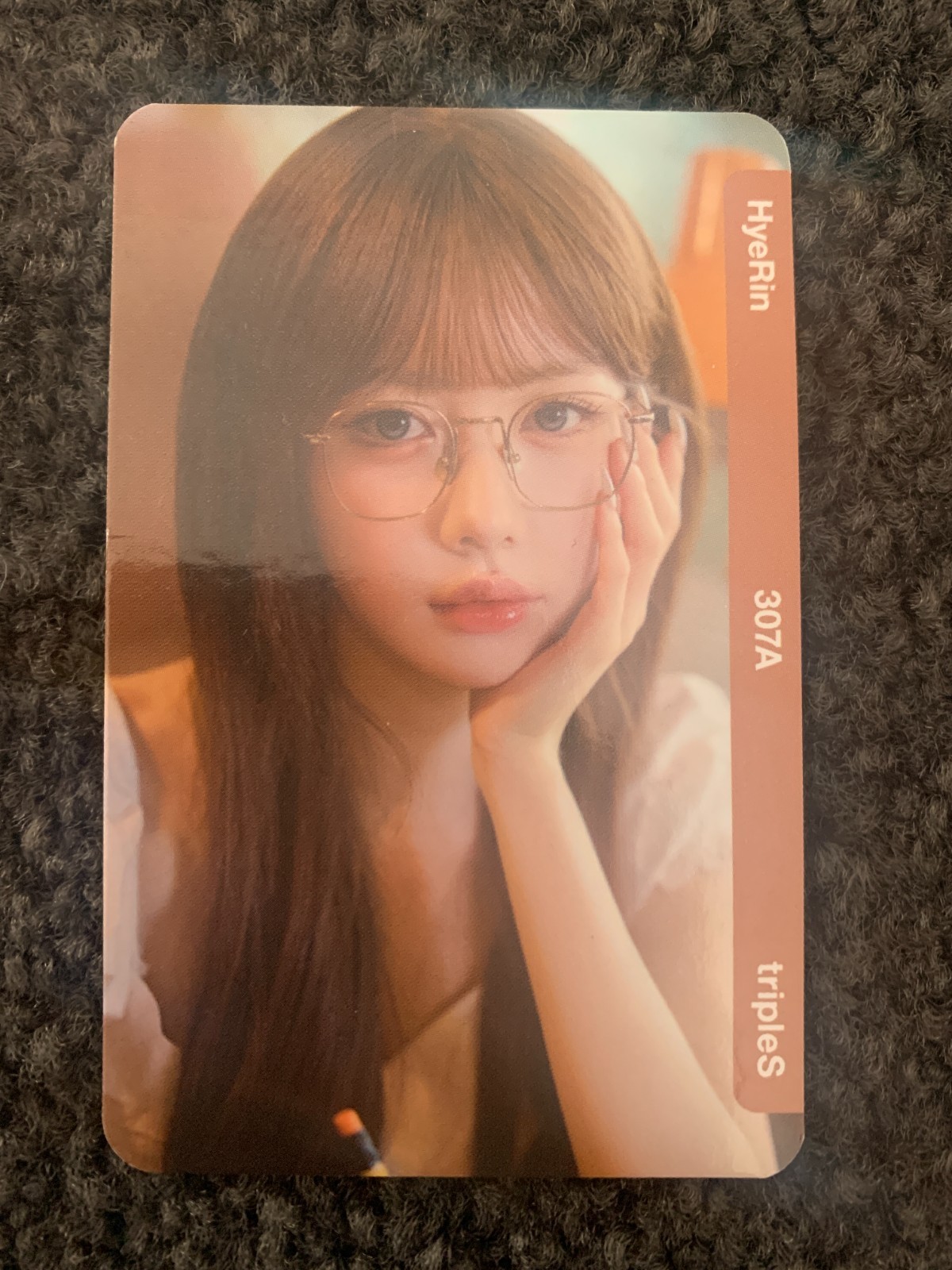 tripleS Cream02 ASSEMBLE26 LOVE&POP UNSCANNED Showcase Objekt DCO Photocard tripleS Cream02 ASSEMBLE26 LOVE&POP UNSCANNED Showcase Objekt DCO Photocard