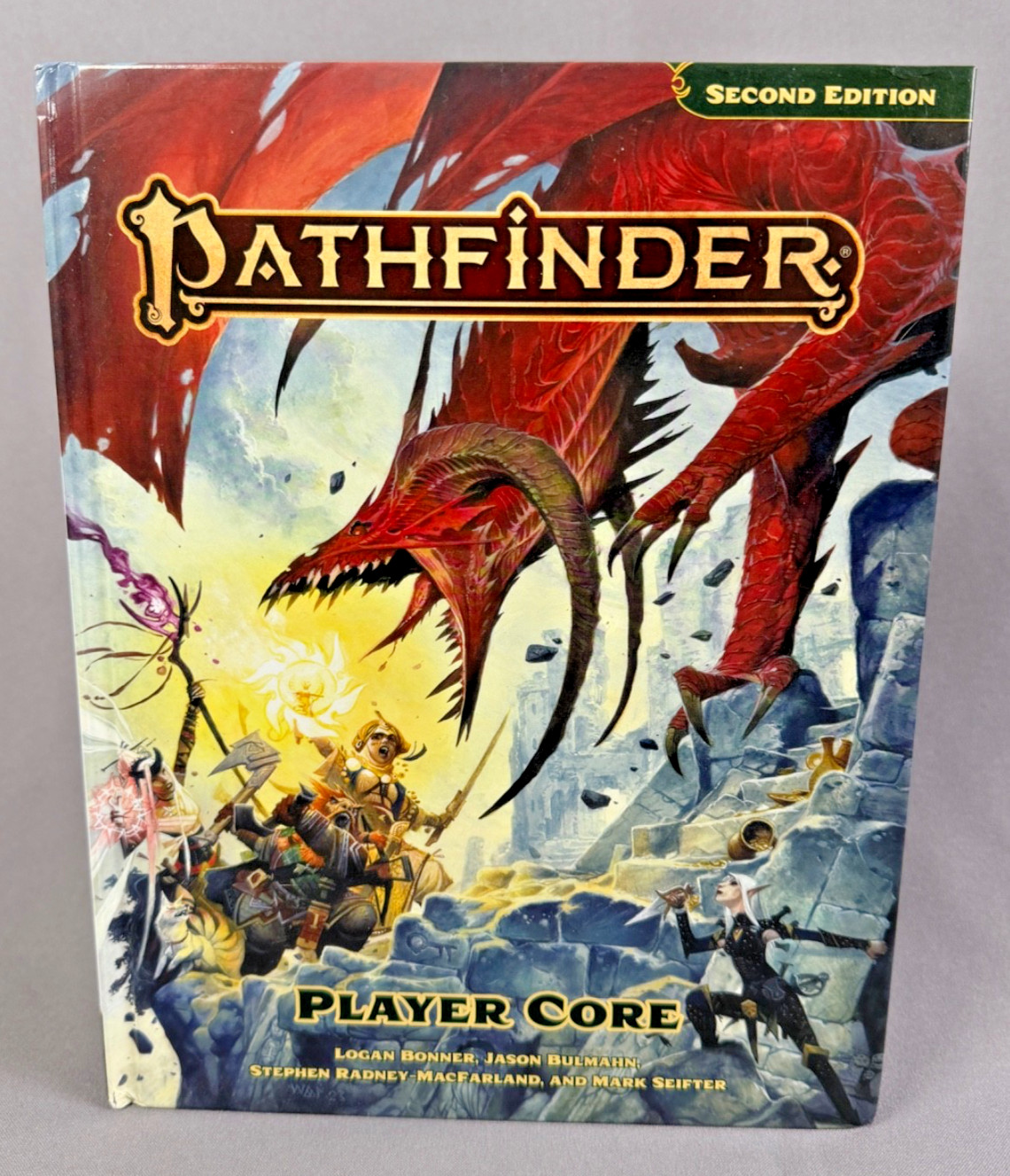 Pathfinder Player Core Second Edition Remaster Hardcover Rulebook
