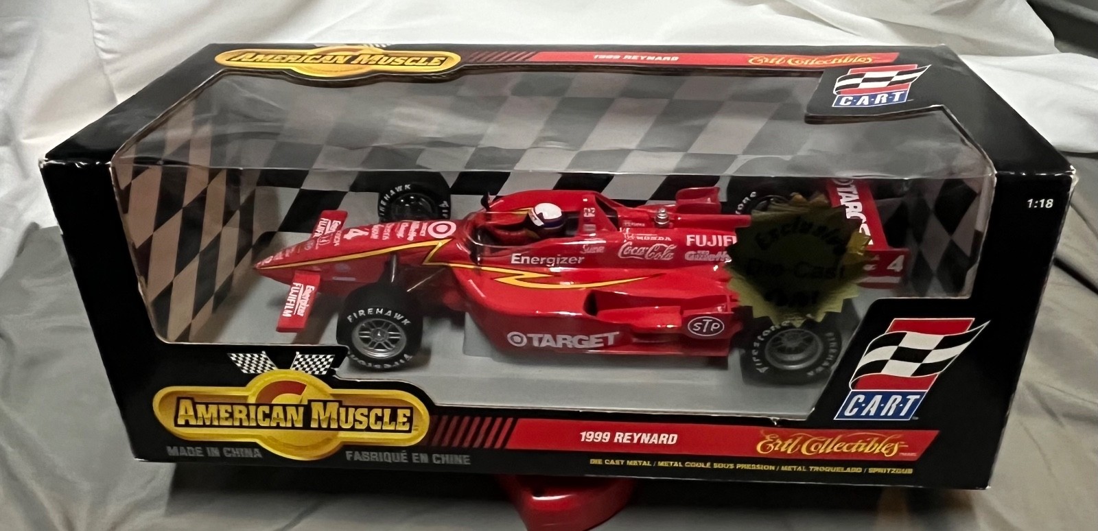 Ertl American Muscle 1:18 1999 Reynard Indy/CART Dario Franchitti Diecast