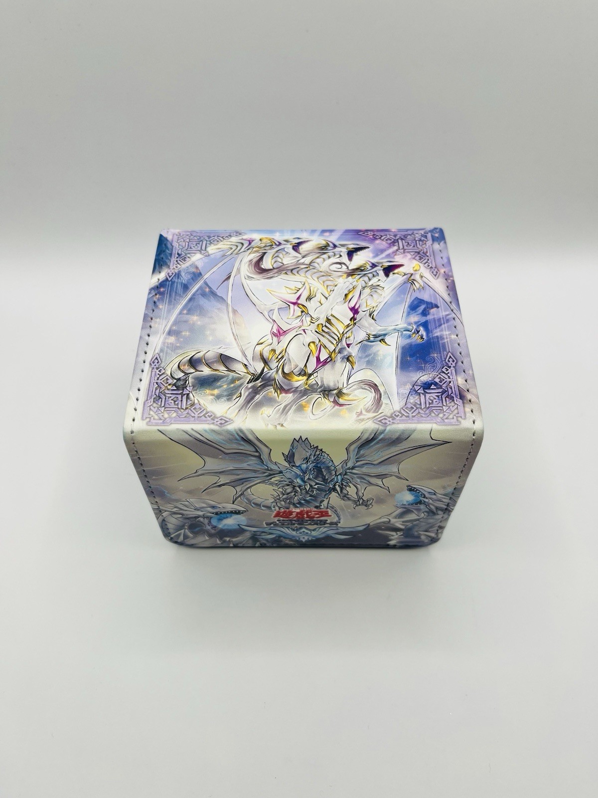 for Yugioh Card Deck Box TCG Blue Eyes Ultimate Spirit Dragon 100 Cards Magnetic