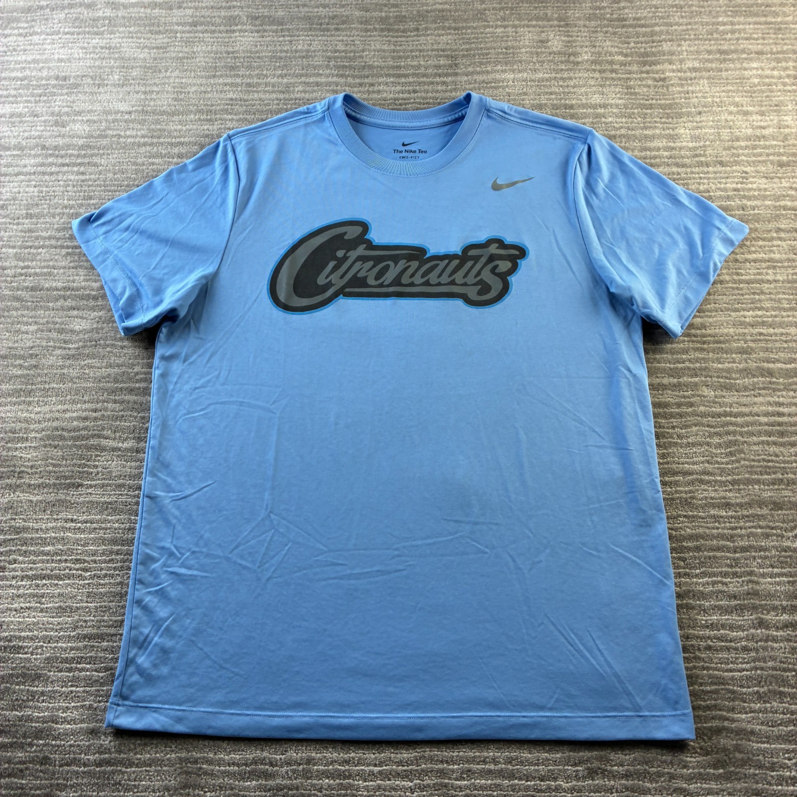 UCF Knights Nike Shirt Mens Large Blue Space U Citronauts Team Player Issued UCF Knights Nike Shirt Mens Large Blue Space U Citronauts Team Player Issued