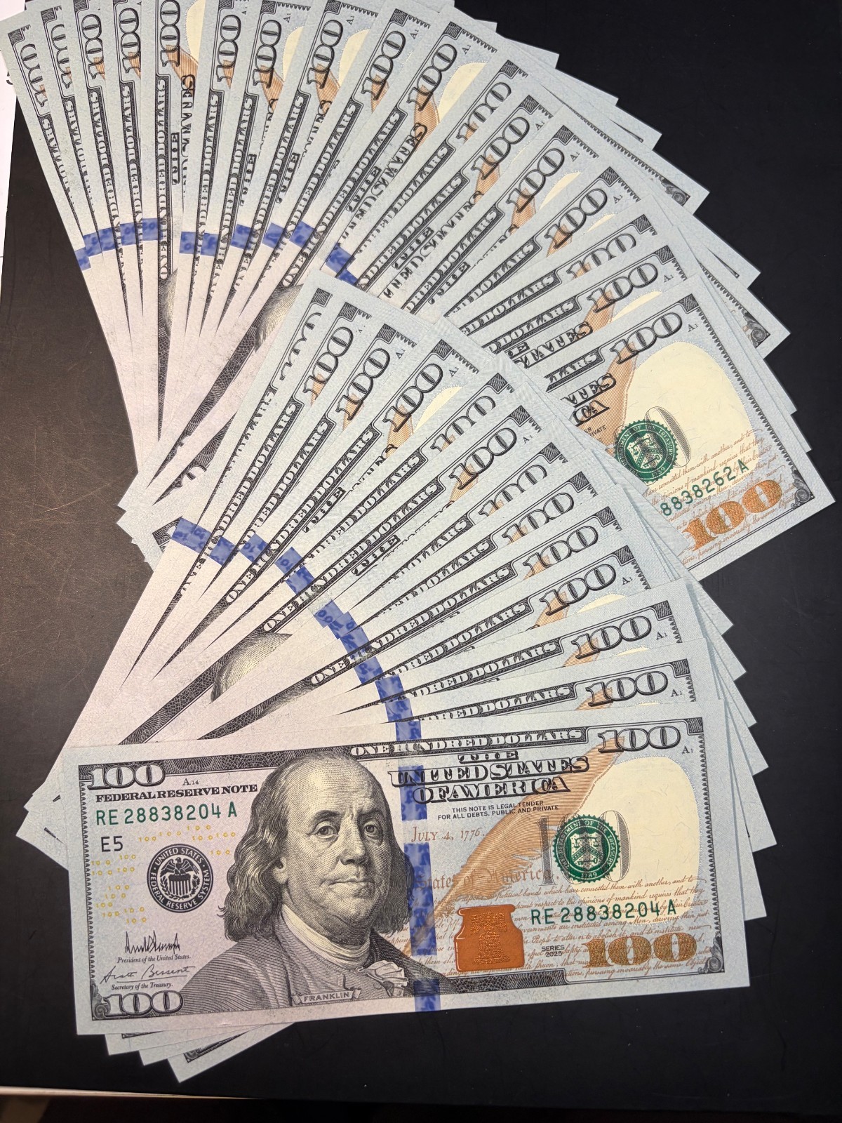 JUST RELEASED President Donald J. Trump - CRISP NEW 2025 Series $100 Dollar Note JUST RELEASED President Donald J. Trump - CRISP NEW 2025 Series $100 Dollar Note