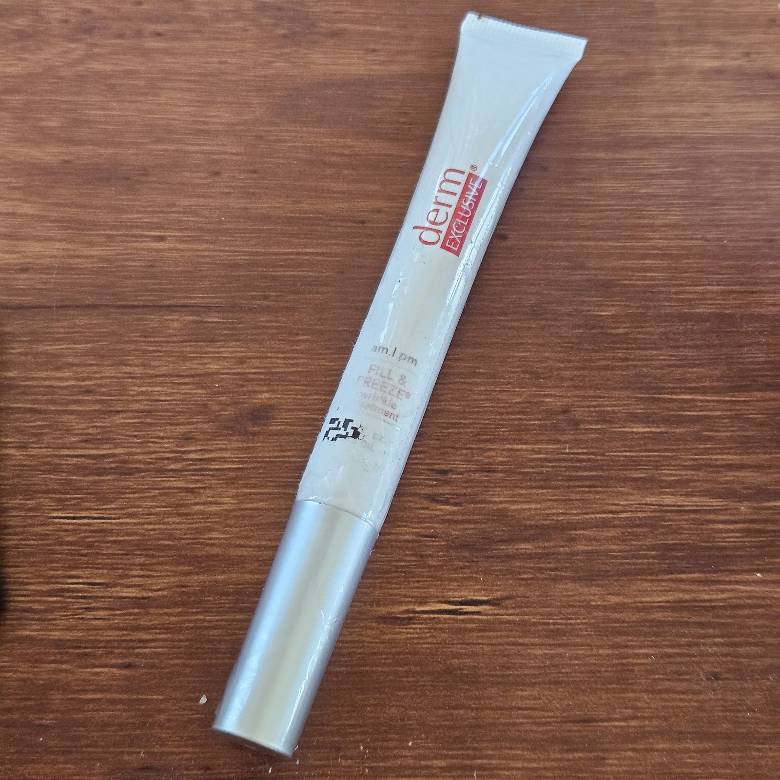 Derm Exclusive AM/PM Fill Freeze Wrinkle Treatment .5oz NOS SEALED Derm Exclusive AM/PM Fill Freeze Wrinkle Treatment .5oz NOS SEALED