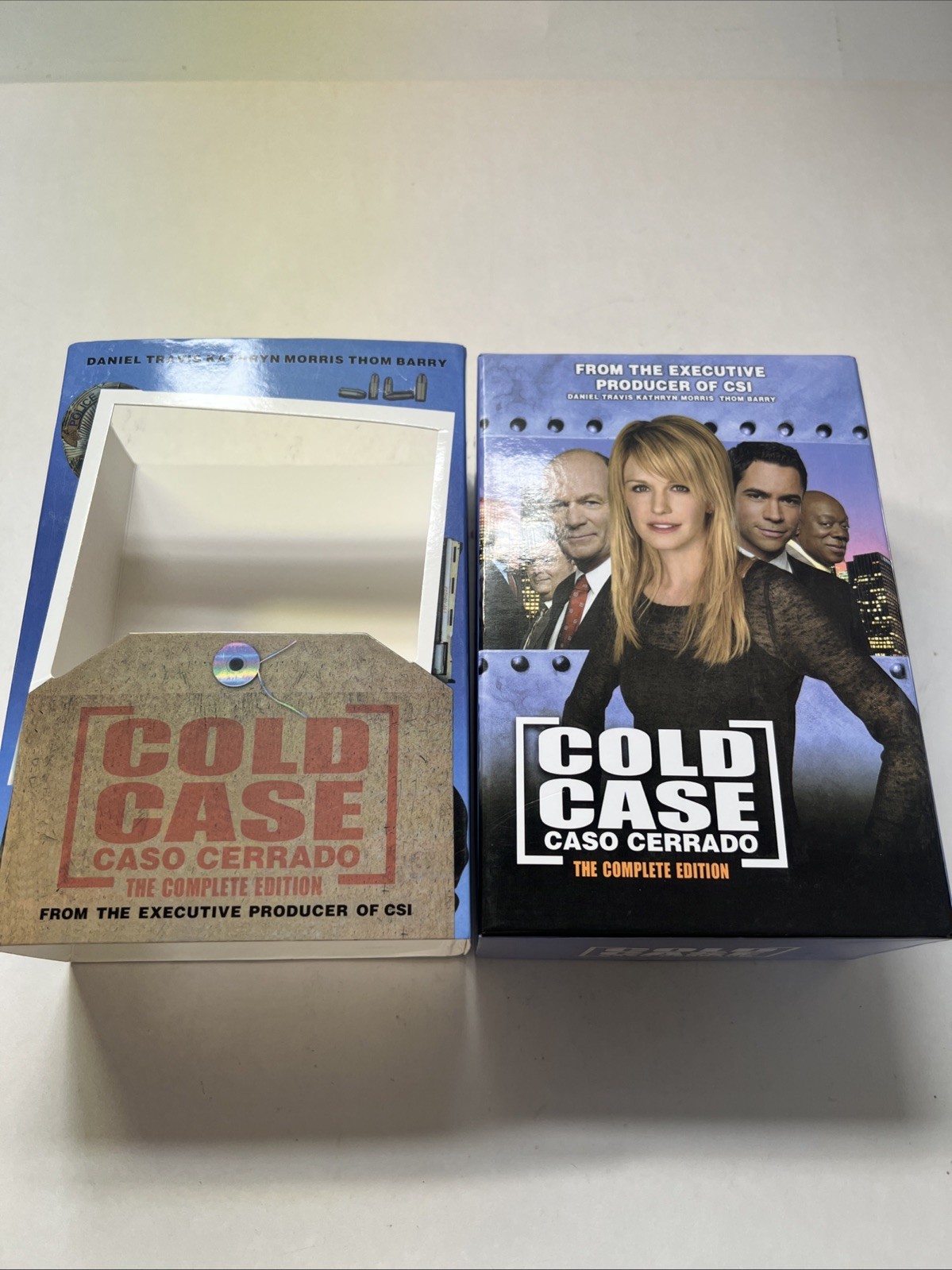 Cold Case: The Complete Series Edition (Seasons 1,-7) DVD Box Set all 44 Discs 