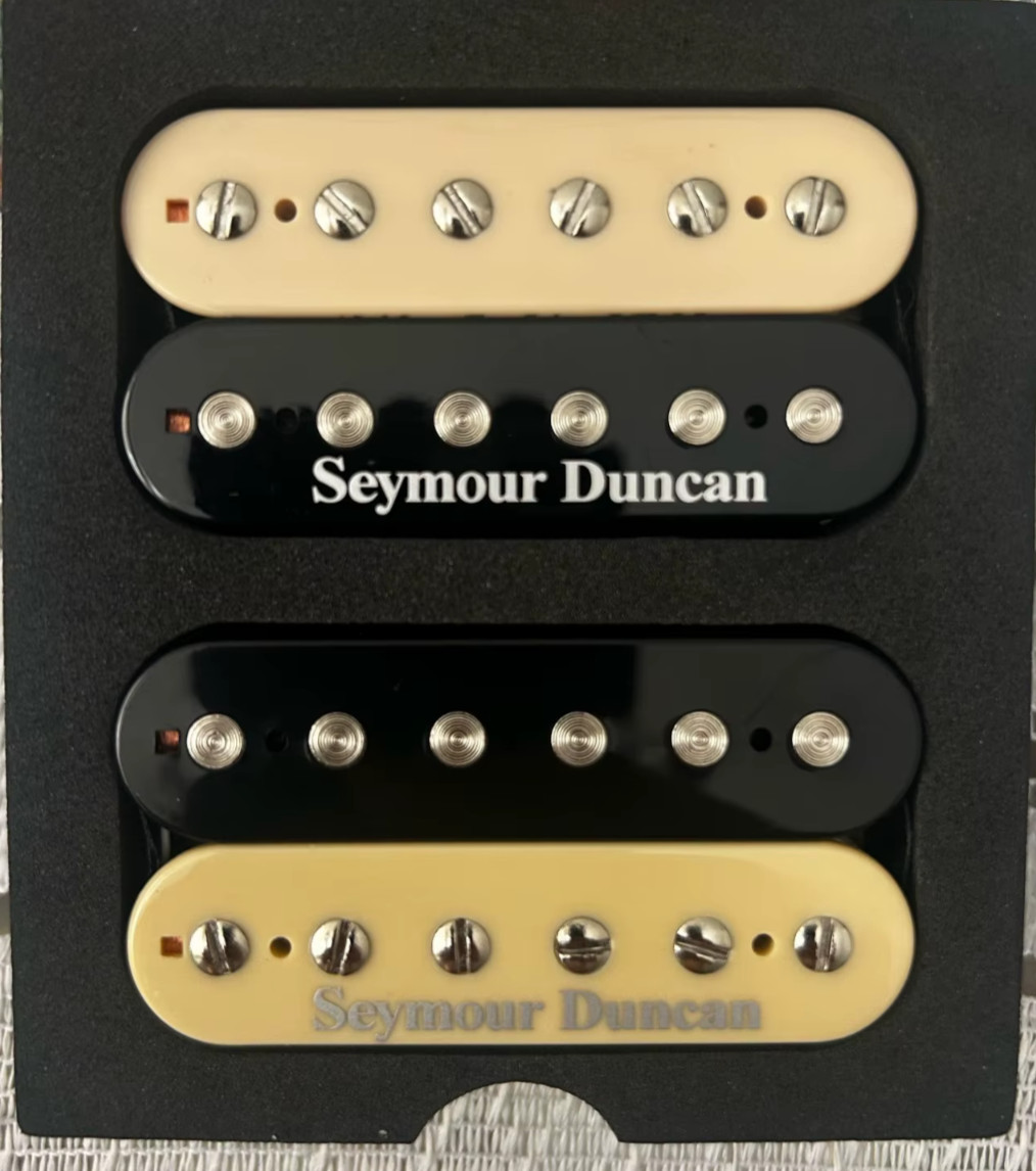Seymour Duncan Zebra SH-4 JB Bridge & SH-1N 59 Neck Humbucker Pickup Set HighOut