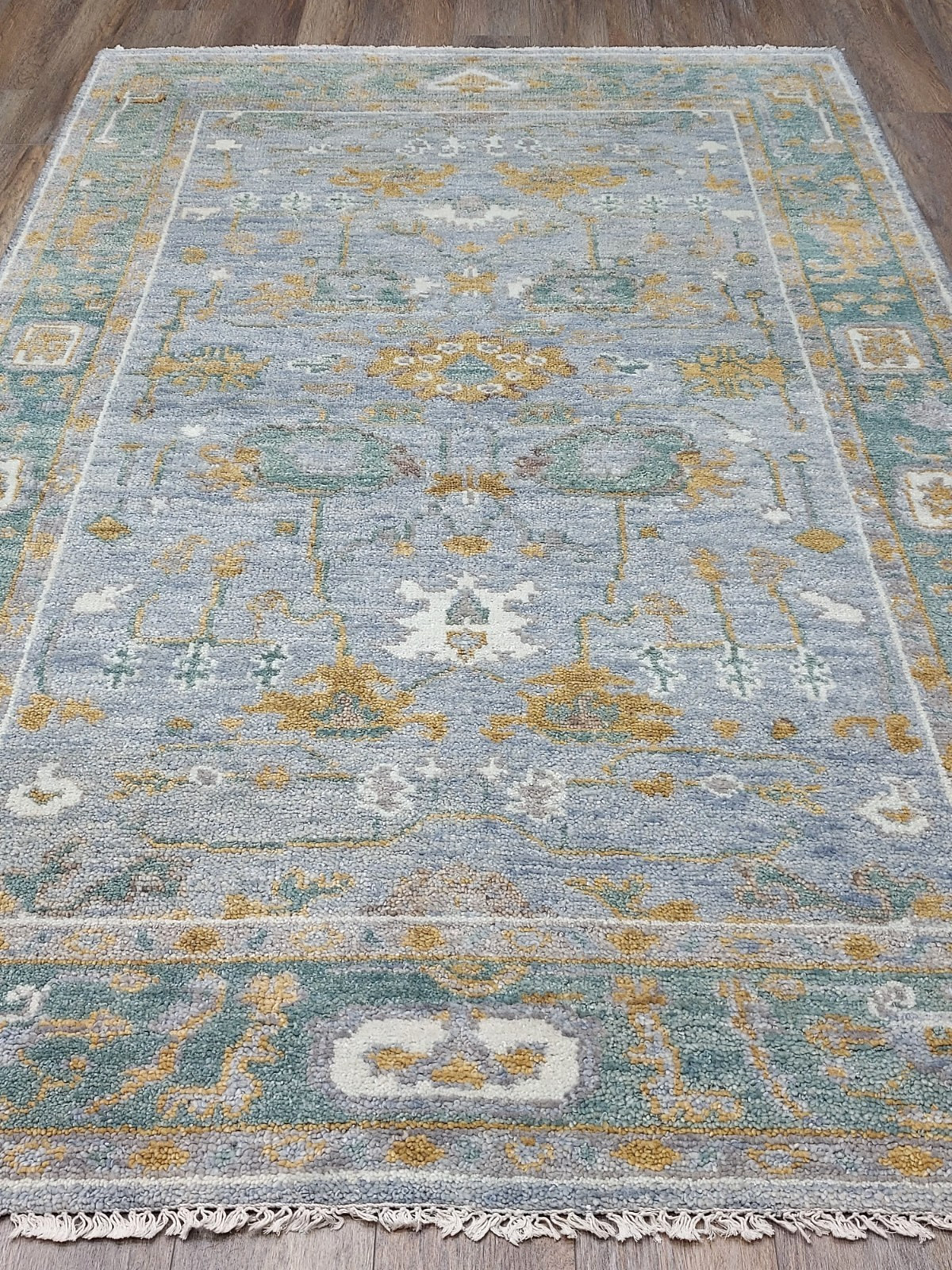 Bohemian Oushak Turkish Rug ,Turkish Contemporary Hand Made Rug , 5.7x9 Ft Bohemian Oushak Turkish Rug ,Turkish Contemporary Hand Made Rug , 5.7x9 Ft