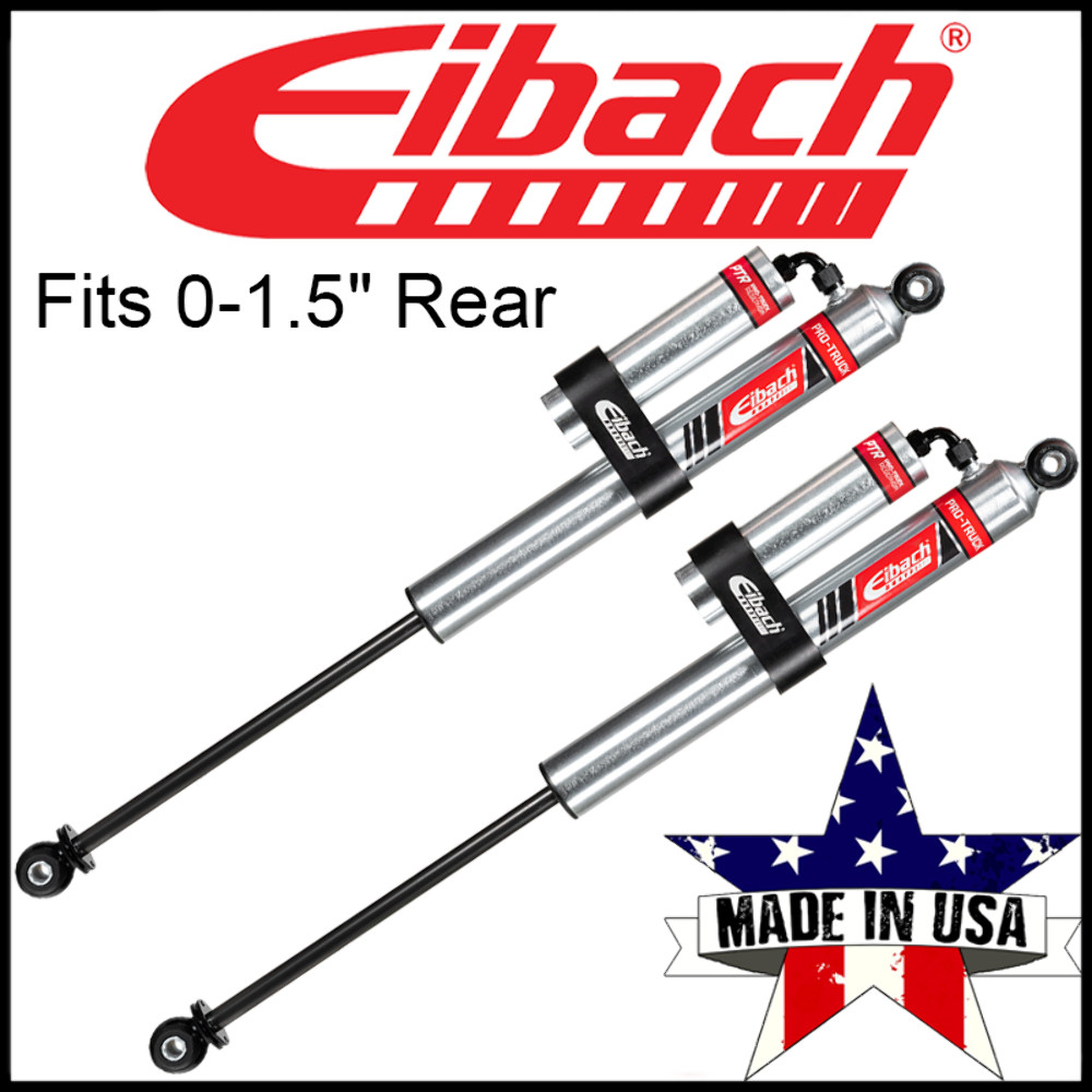 Eibach PRO-TRUCK Rear Reservoir Shocks PAIR 15-25 F150 SuperCrew 4WD 0-1.5 Eibach PRO-TRUCK Rear Reservoir Shocks PAIR 15-25 F150 SuperCrew 4WD 0-1.5