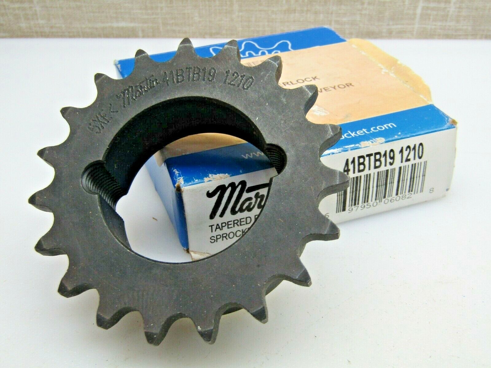 Martin Sprocket 41BTB19 1210  41-1/2 , 19Teeth 1210 Bushing Bore
