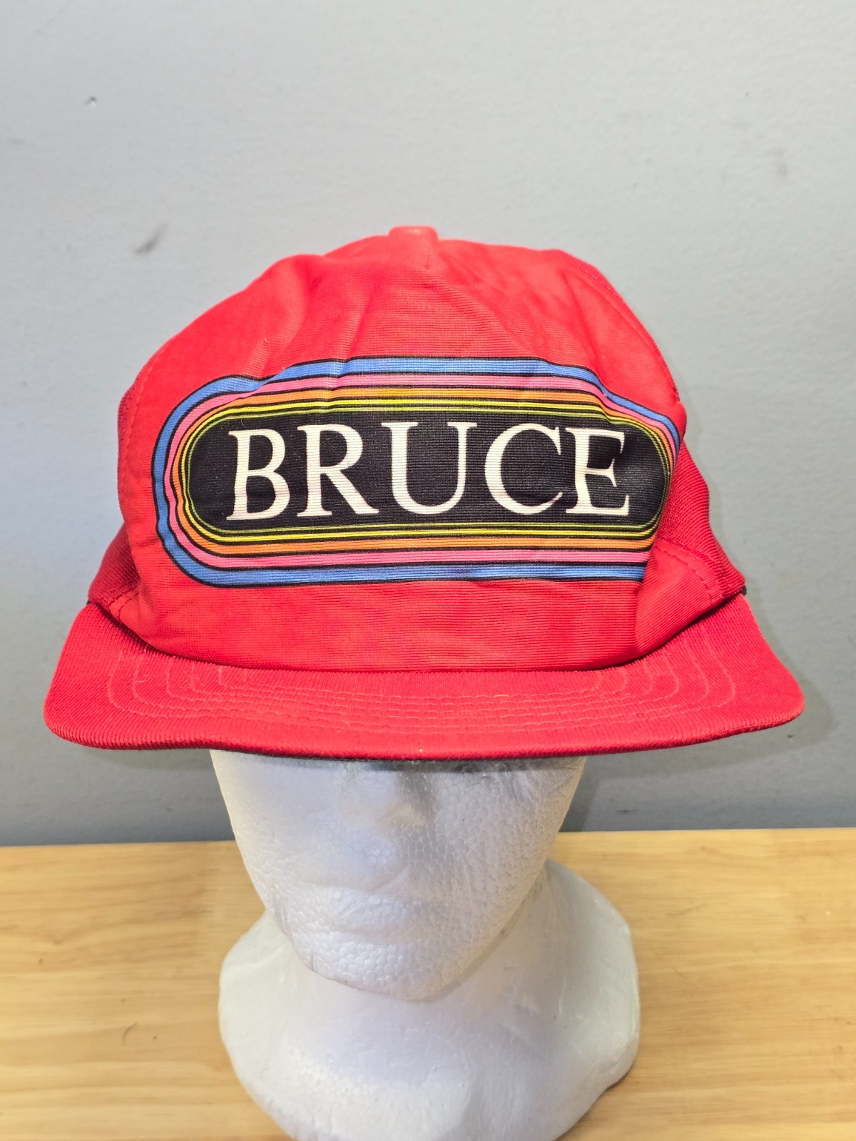 Vintage 1984 Bruce Springsteen Born in USA Tour KLOS 95.5 Radio Snapback Hat Cap