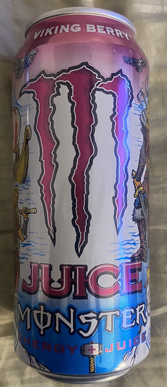 NEW FLAVOR MONSTER ENERGY VIKING BERRY DRINK 1 FULL 16 FLOZ (473mL) CAN BUY IT NEW FLAVOR MONSTER ENERGY VIKING BERRY DRINK 1 FULL 16 FLOZ (473mL) CAN BUY IT