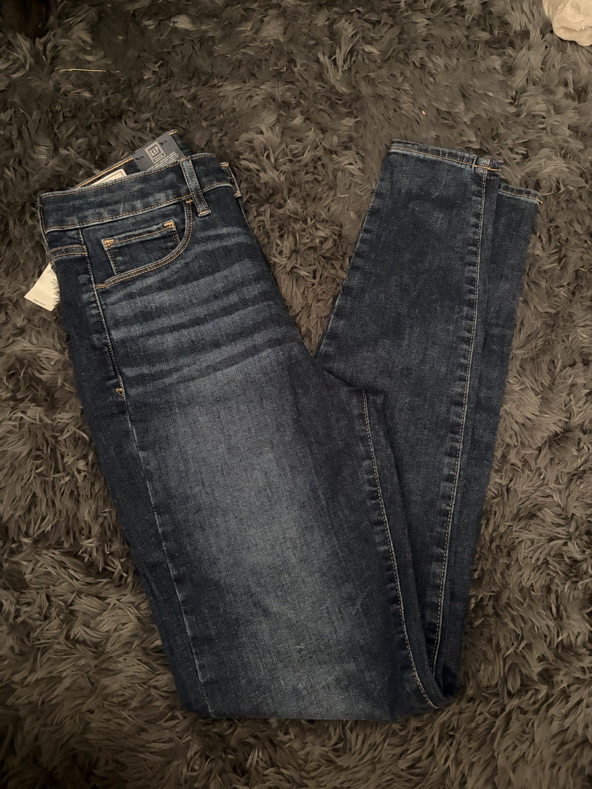 GAP Universal Jegging Super Skinny High Rise Jeans 29/8 Tall Dark Wash NWT