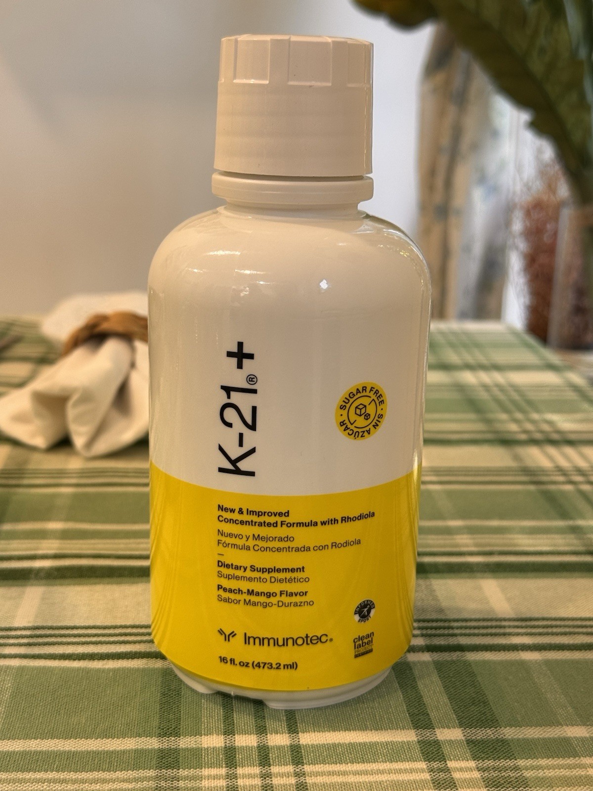 NEW & IMPROVED K-21 PLUS by IMMUNOTEC 16 fl.oz NEW & IMPROVED K-21 PLUS by IMMUNOTEC 16 fl.oz