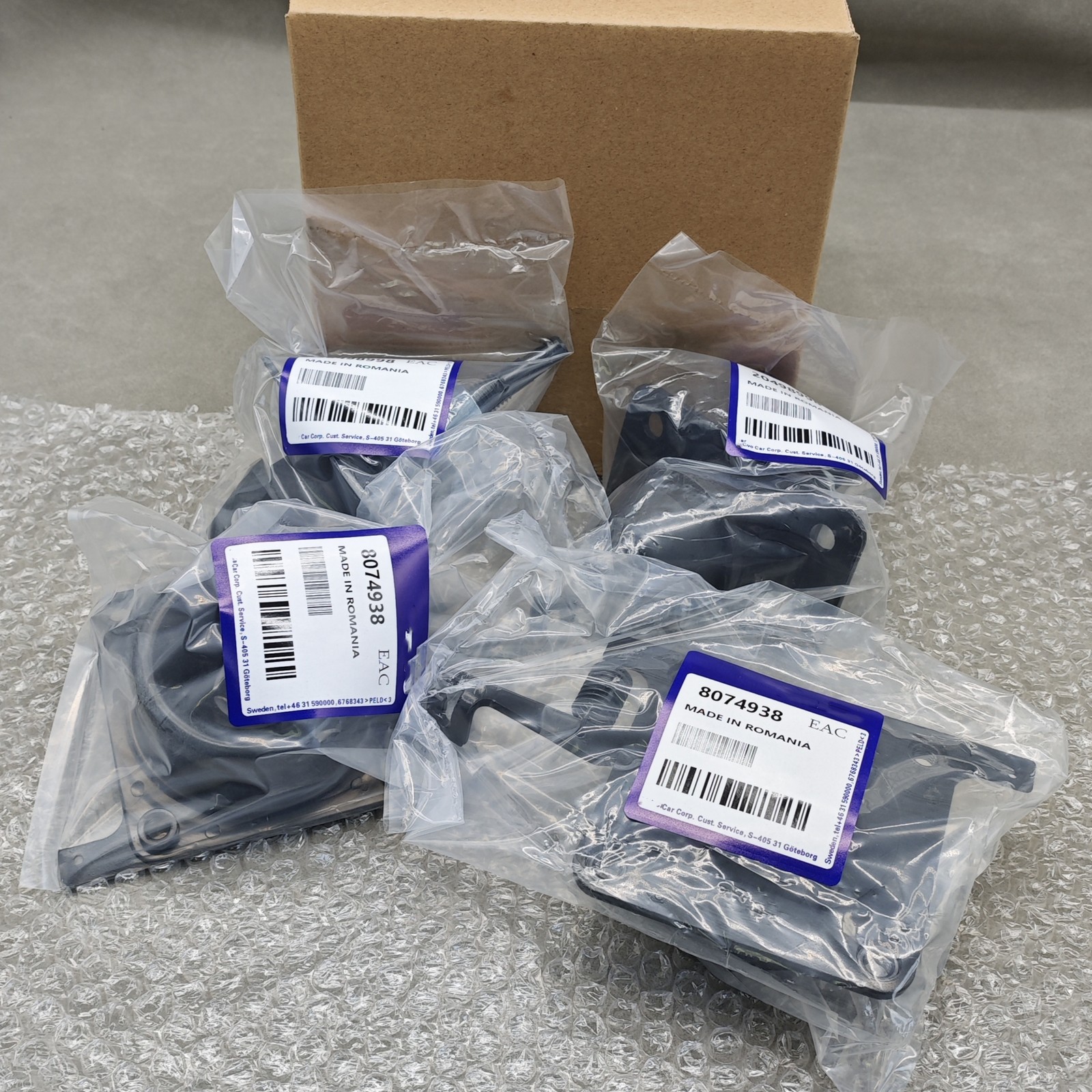 OEM 4Pcs Hood Release Up & Low Latches For Volvo VN VNL 20498998 20565619 USA