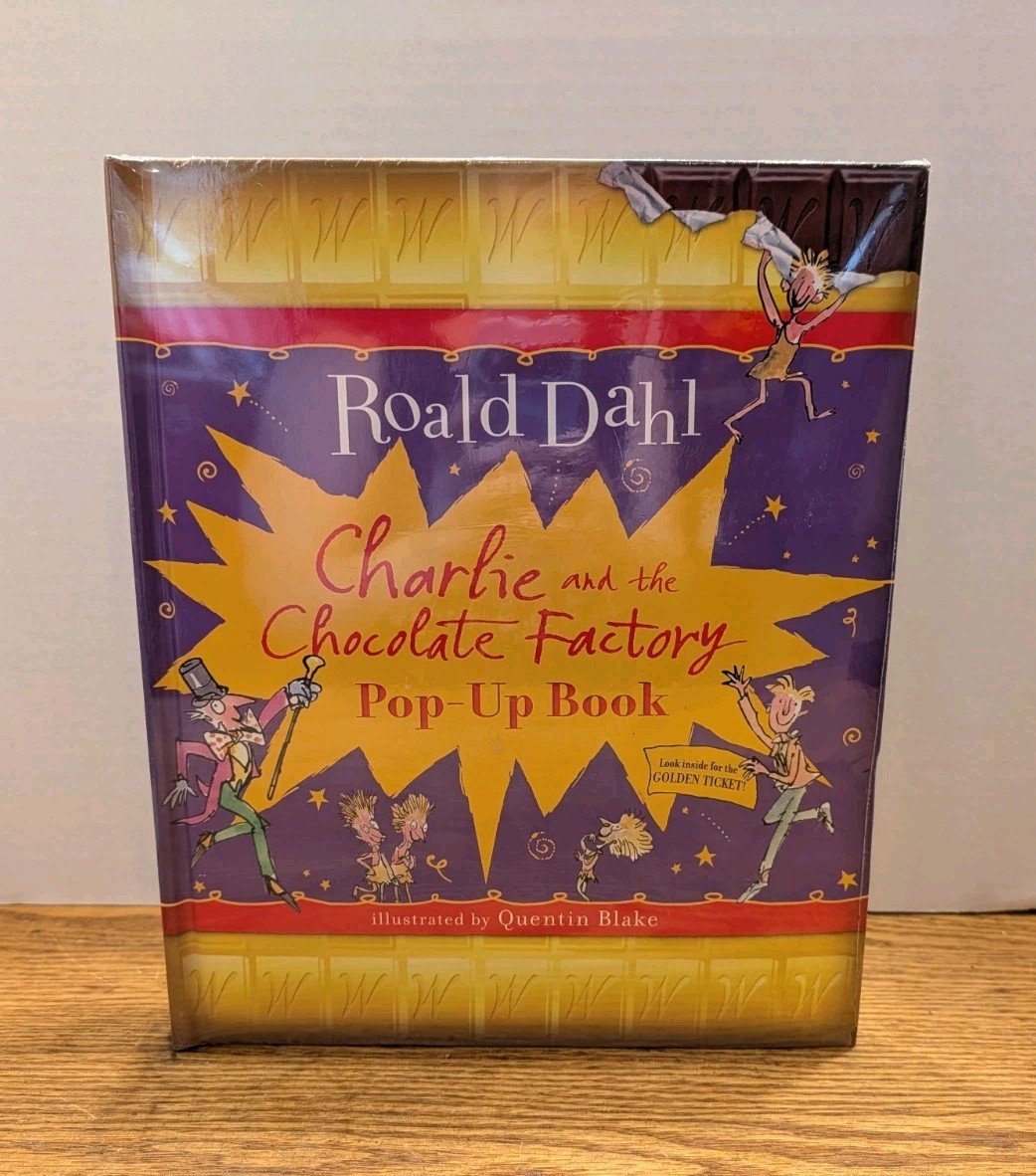 Charlie and Chocolate Factory Pop Up Book Roald Dahl Sealed Rare First Edition Charlie and Chocolate Factory Pop Up Book Roald Dahl Sealed Rare First Edition