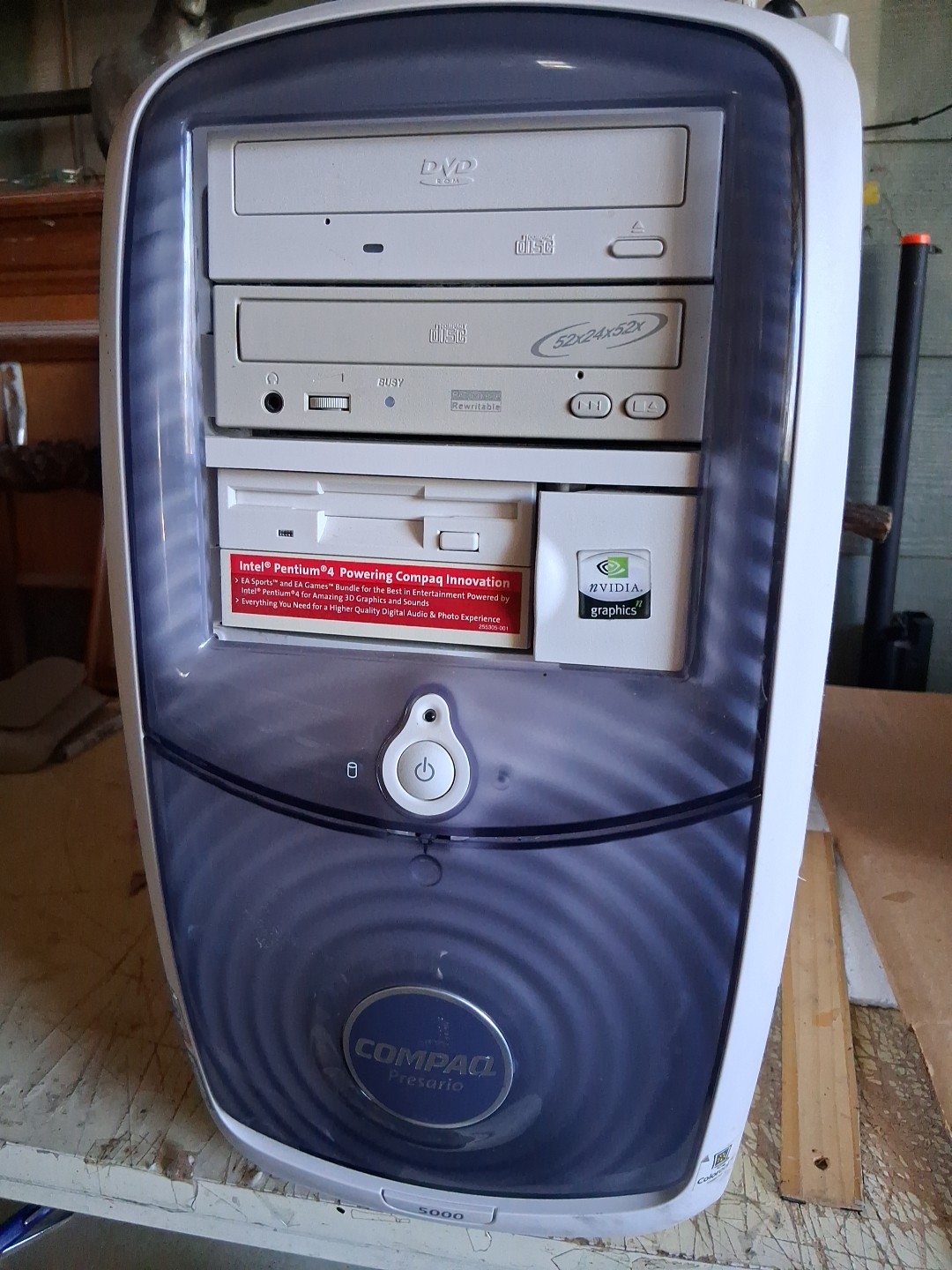 Compaq Presario 50005320 Pentium 4 15GHz 768MB Vintage PC Retro Desktop G2U Compaq Presario 50005320 Pentium 4 15GHz 768MB Vintage PC Retro Desktop G2U