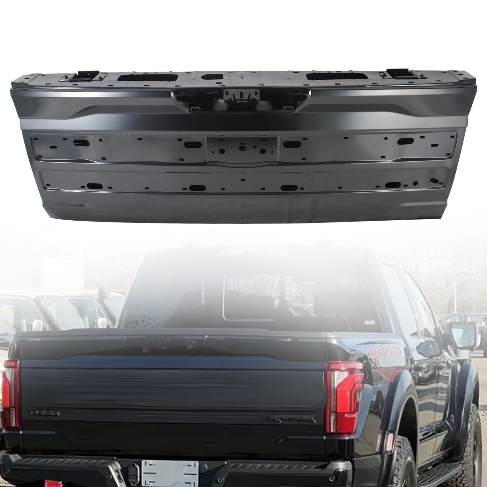 Steel Rear Tailgate Trunk Shell For 2021-2023 Ford F-150 Lariat Limited Platinum