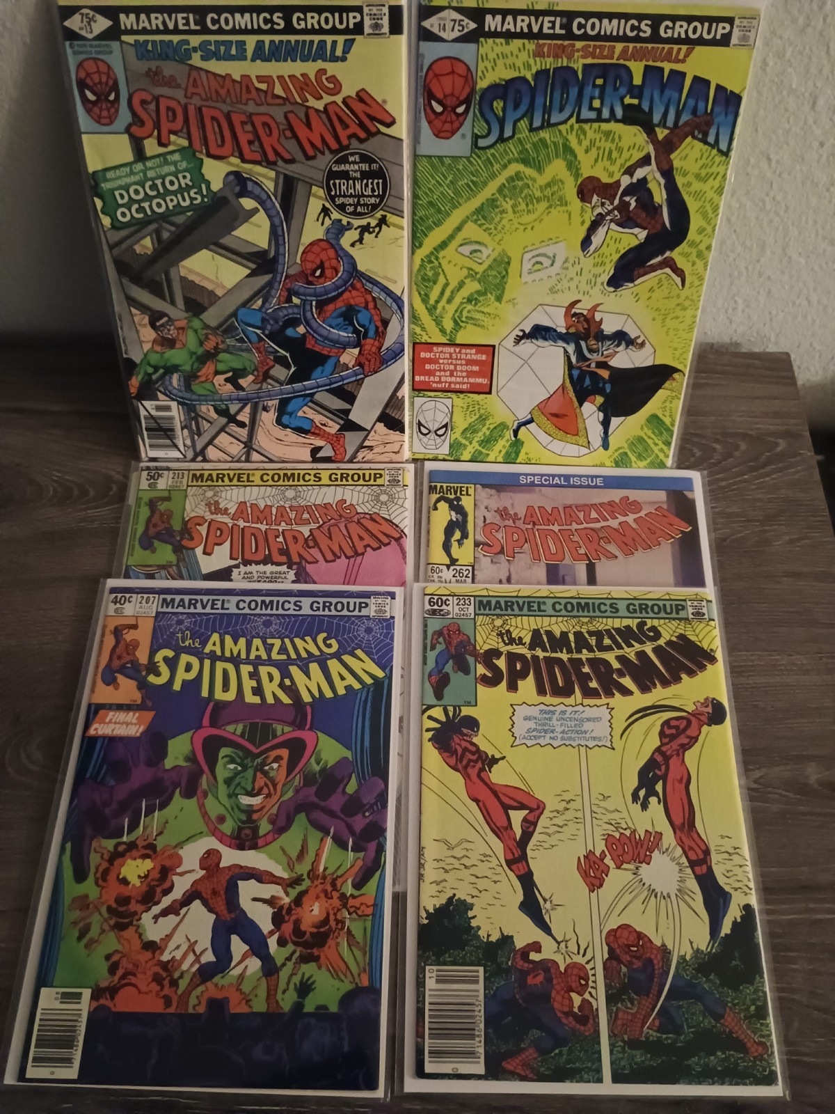 🌟Vintage Bronze Age Amazing Spider-Man Lot: w/Keys Marvel Comics (1979-1985) 🌟